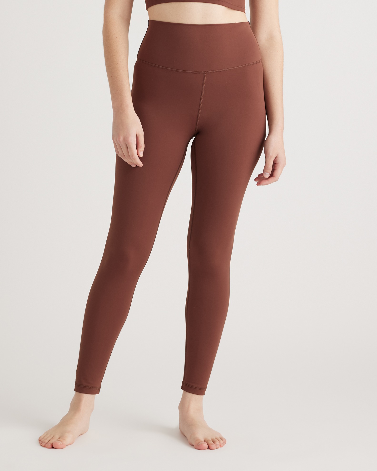 Quince Women's Ultra-form High-rise Legging In Chocolate