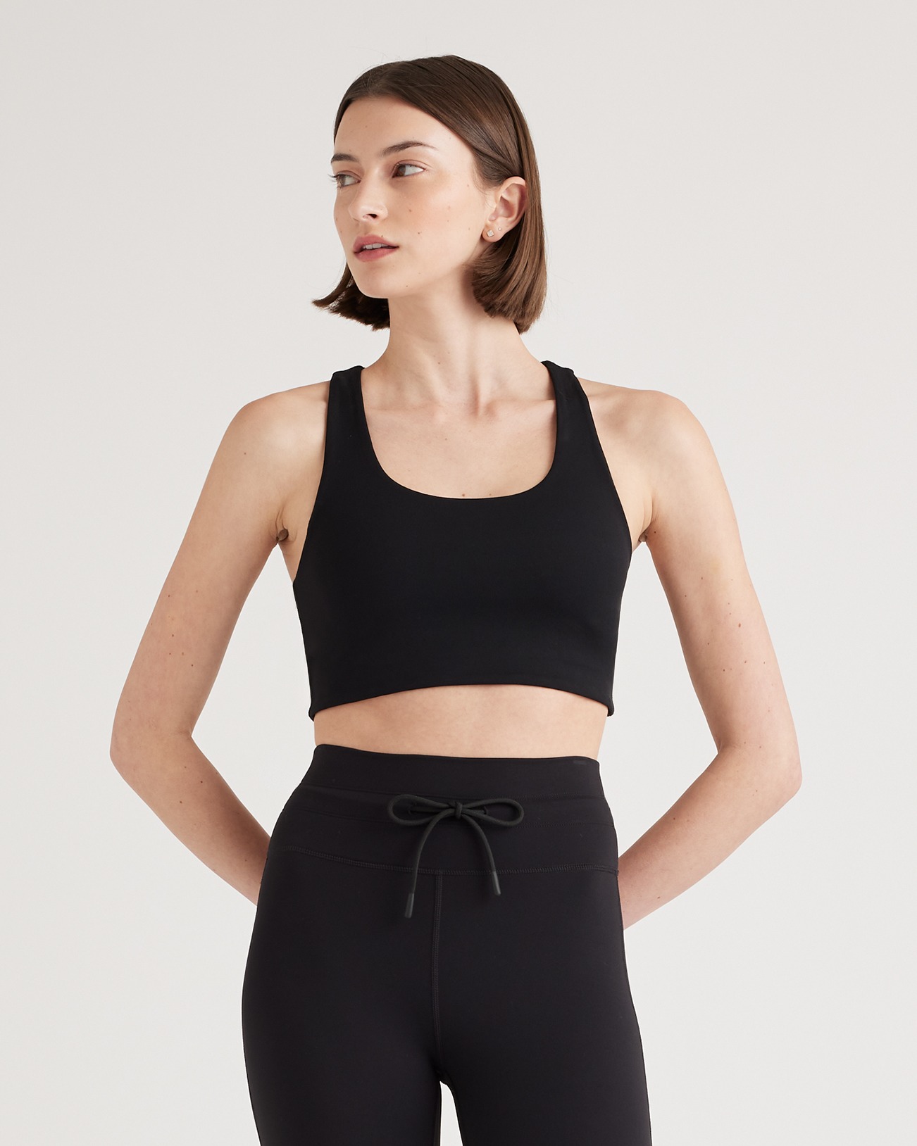 Ultra-Form Scoop Neck Longline Bra