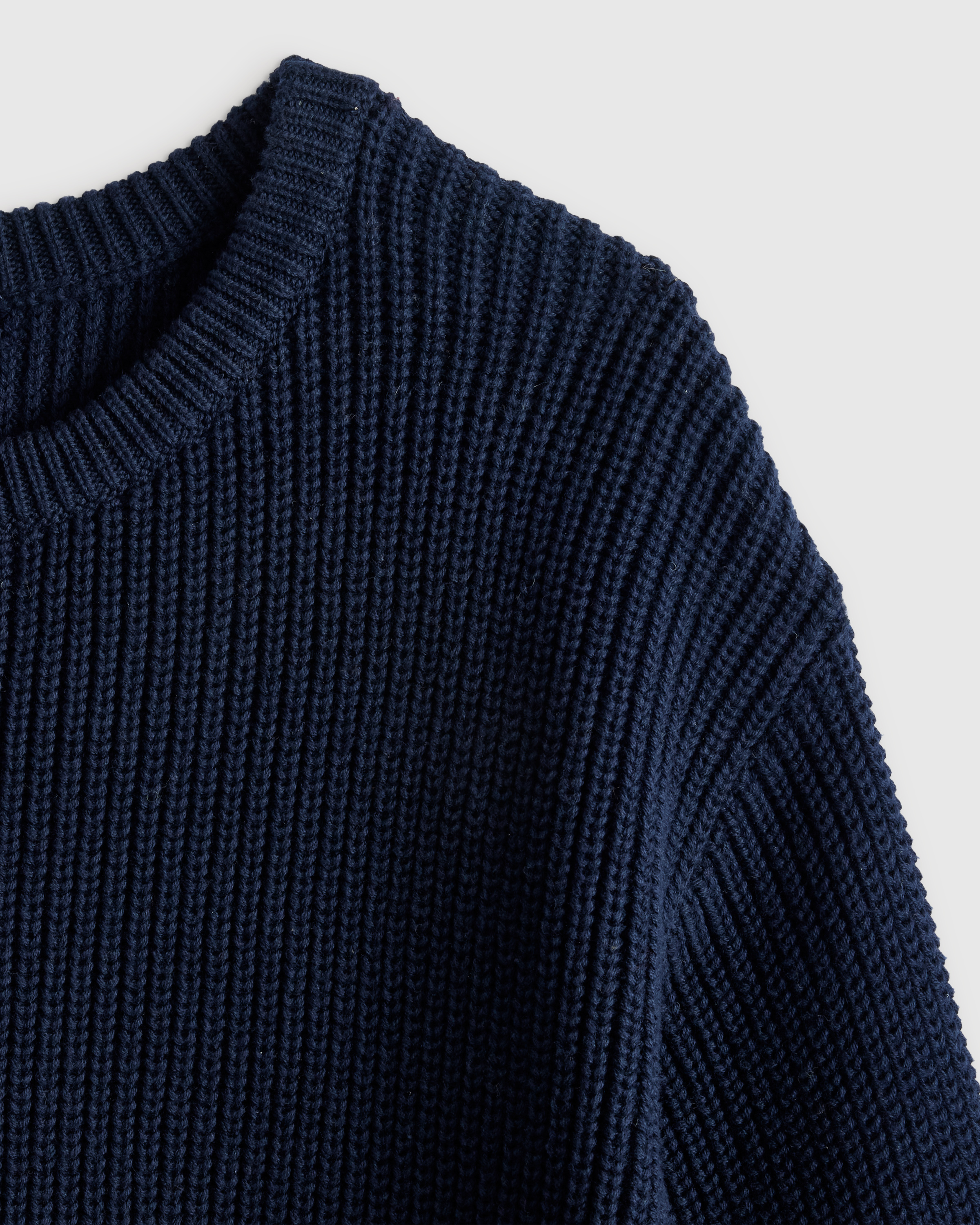 100% Organic Cotton Fisherman Tunic Sweater - thumbnail 2
