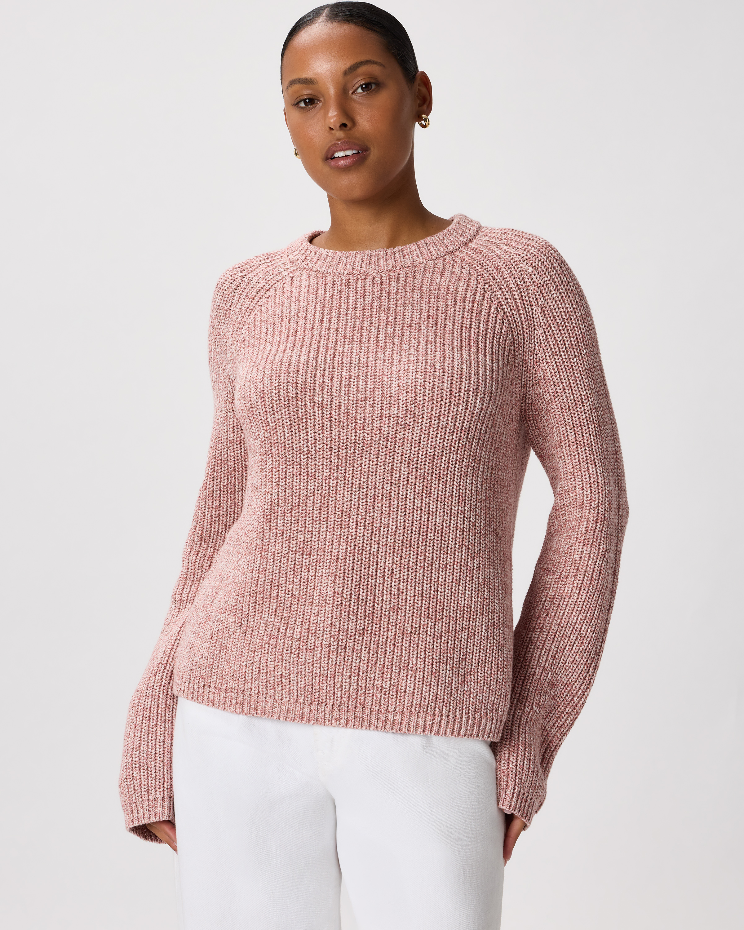 100% Organic Cotton Fisherman Crew Sweater