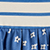 Blue Mini Floral Stripe