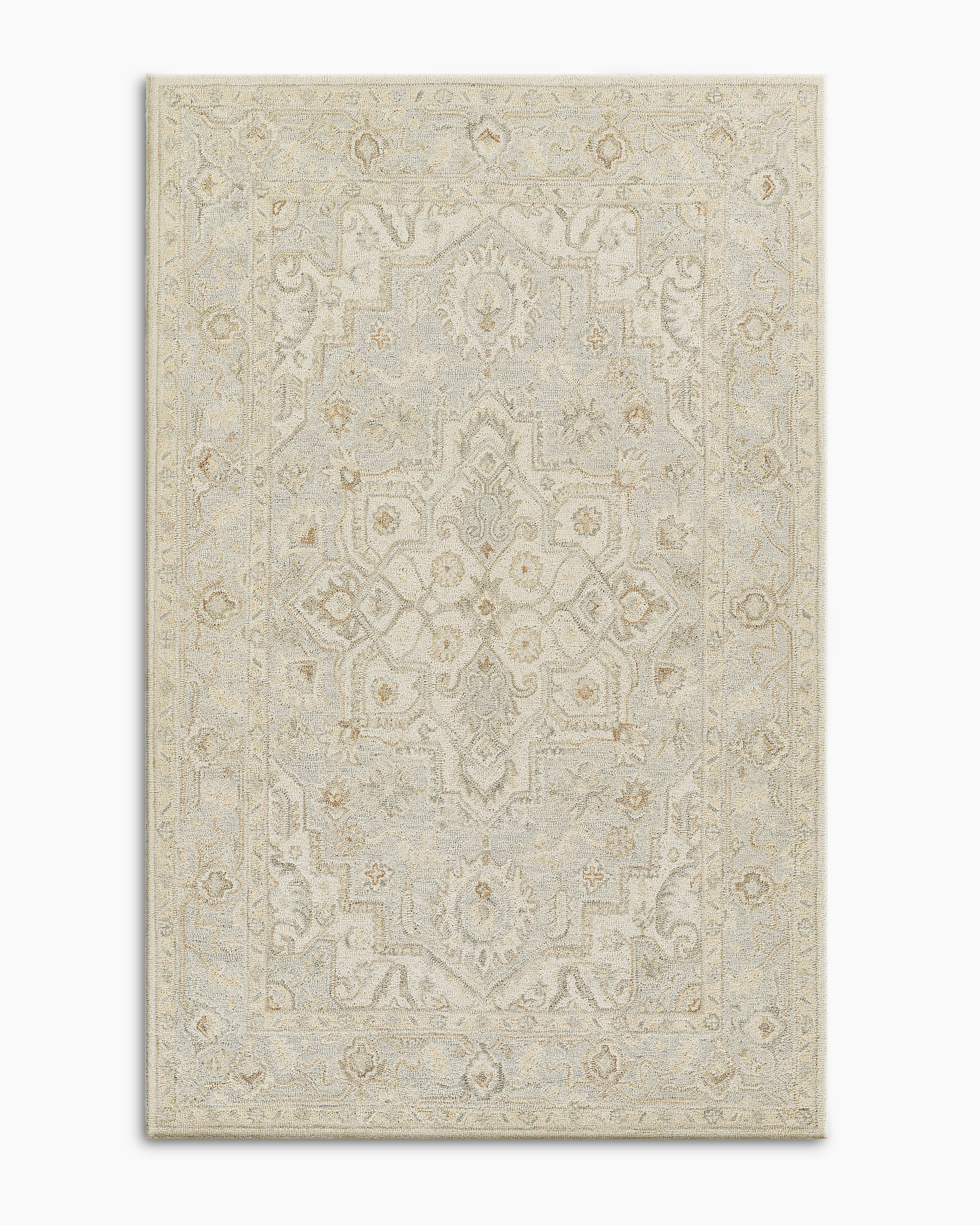 Albany Hand-Tufted Rug - Light Blue, 2'3" x 8' Runner