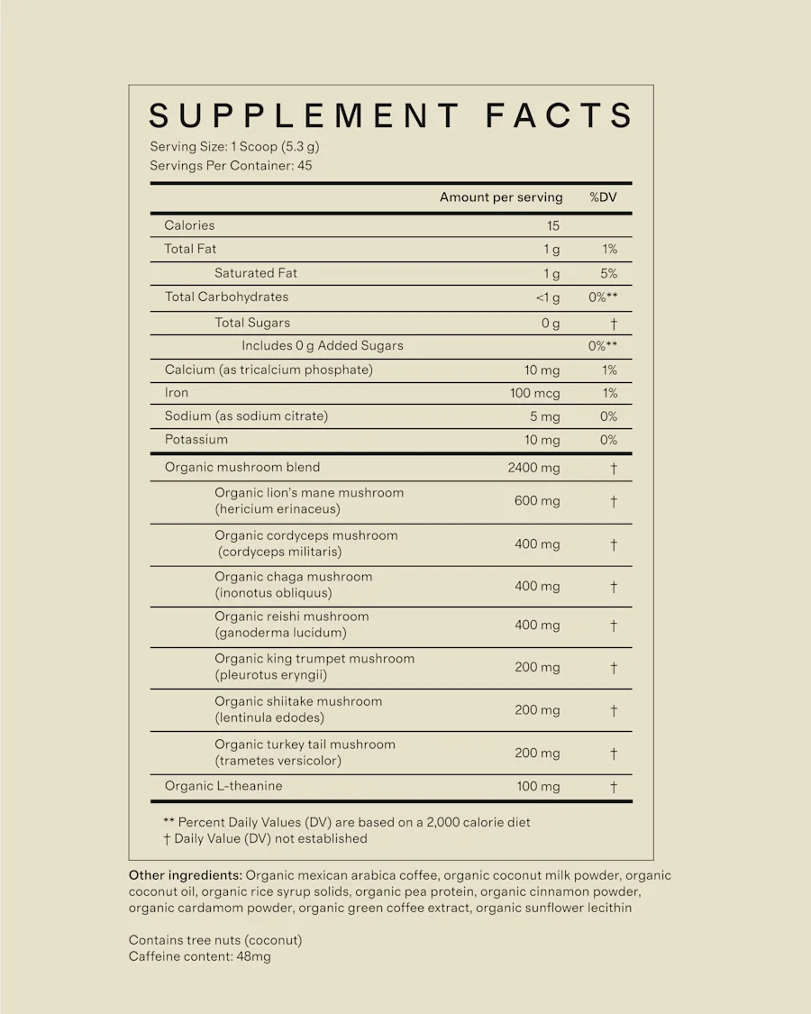supplement facts