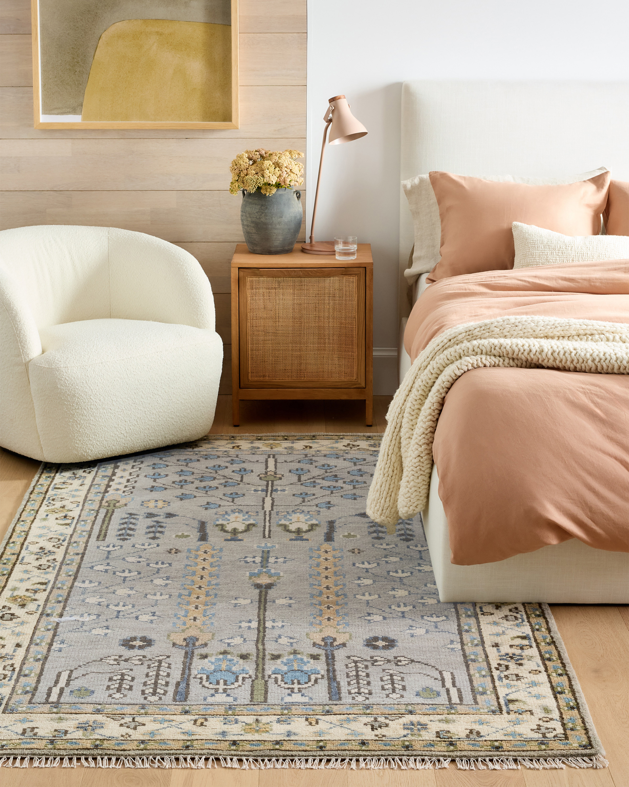Reed Hand-Knotted Wool Rug - thumbnail 2