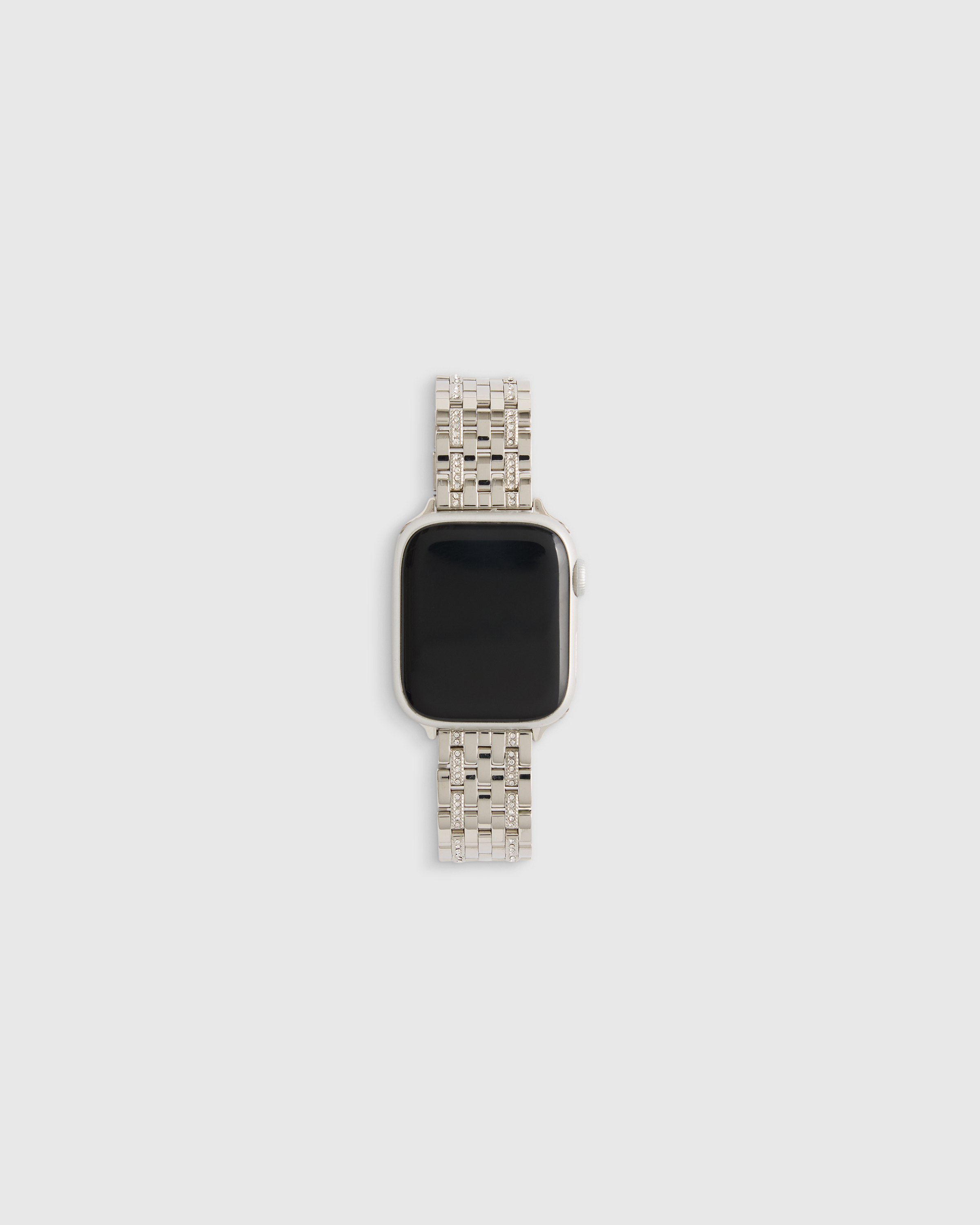 Apple Watch silver plated luxury outlets style band