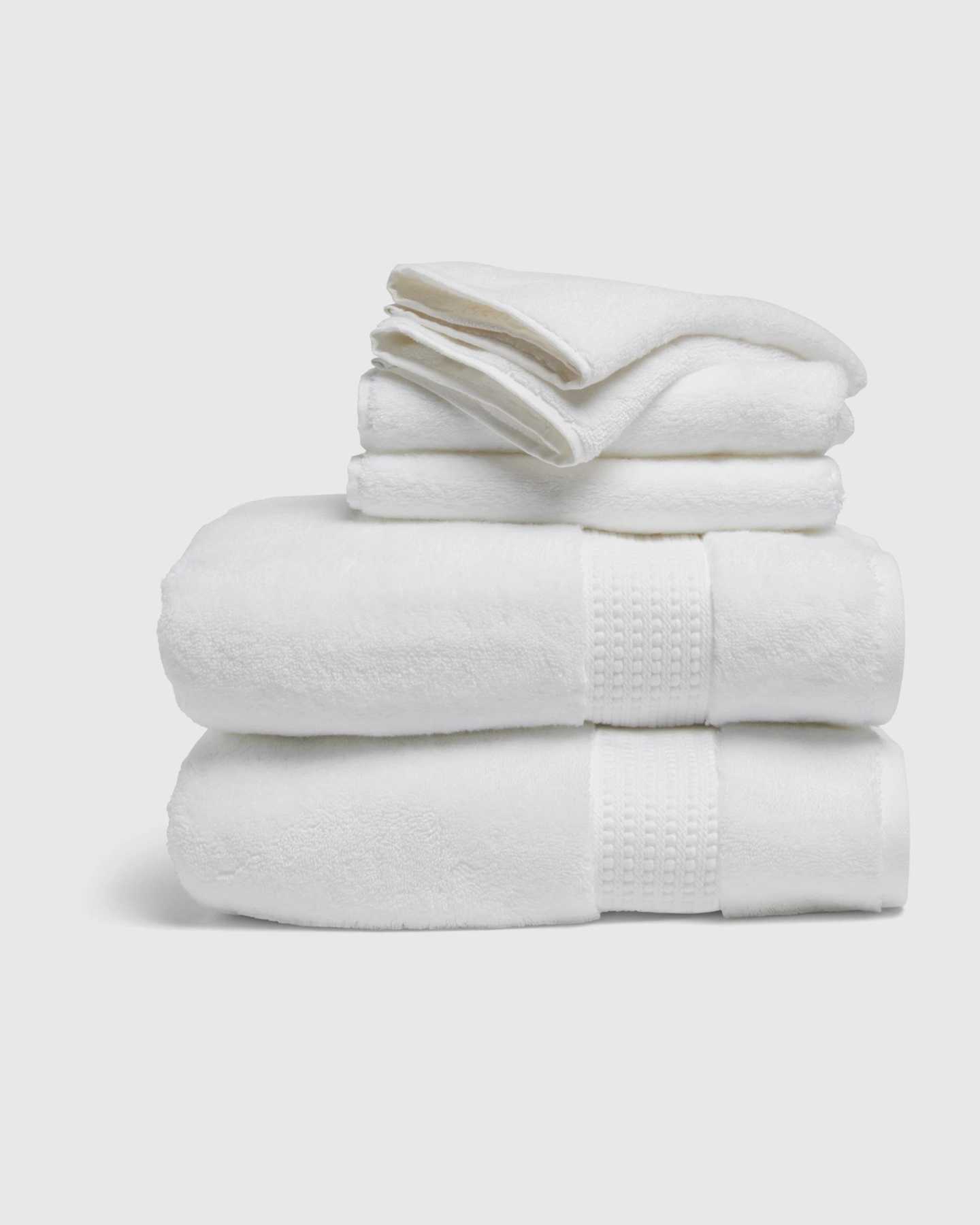 Turkish Quick-Dry Towel Bundle - White