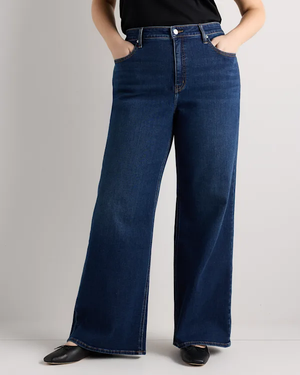 Bella Stretch Wide Leg Jeans