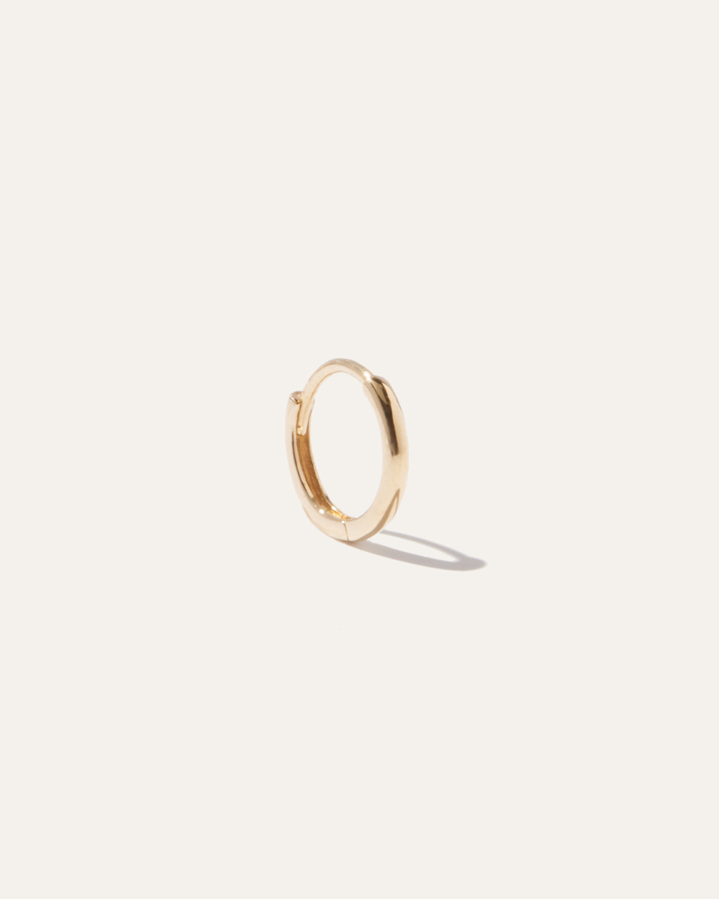 14K Gold Tiny Huggie - Single