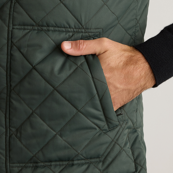 Featherless Quilted Utility Jacket