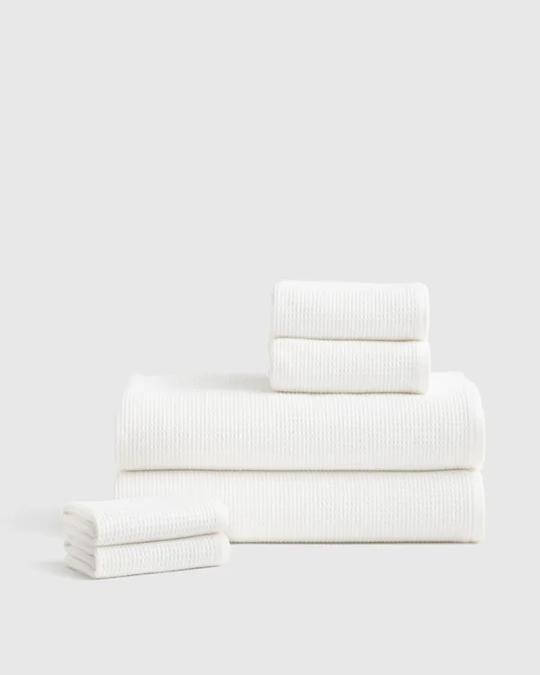 Turkish Waffle Terry Bath Sheet Bundle