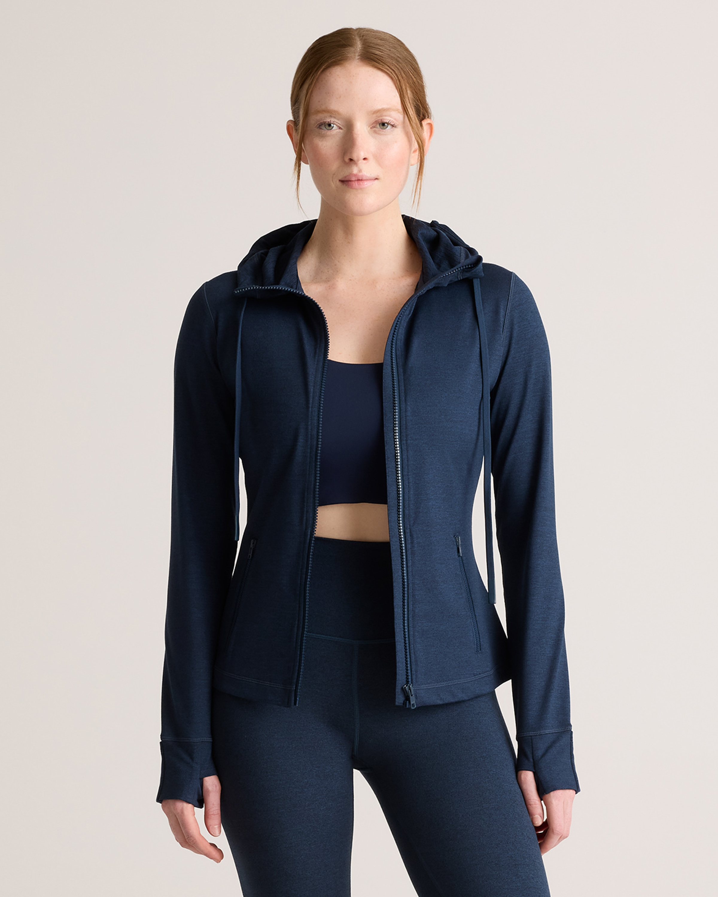 Ultra-Soft Slim Fit Hooded Jacket