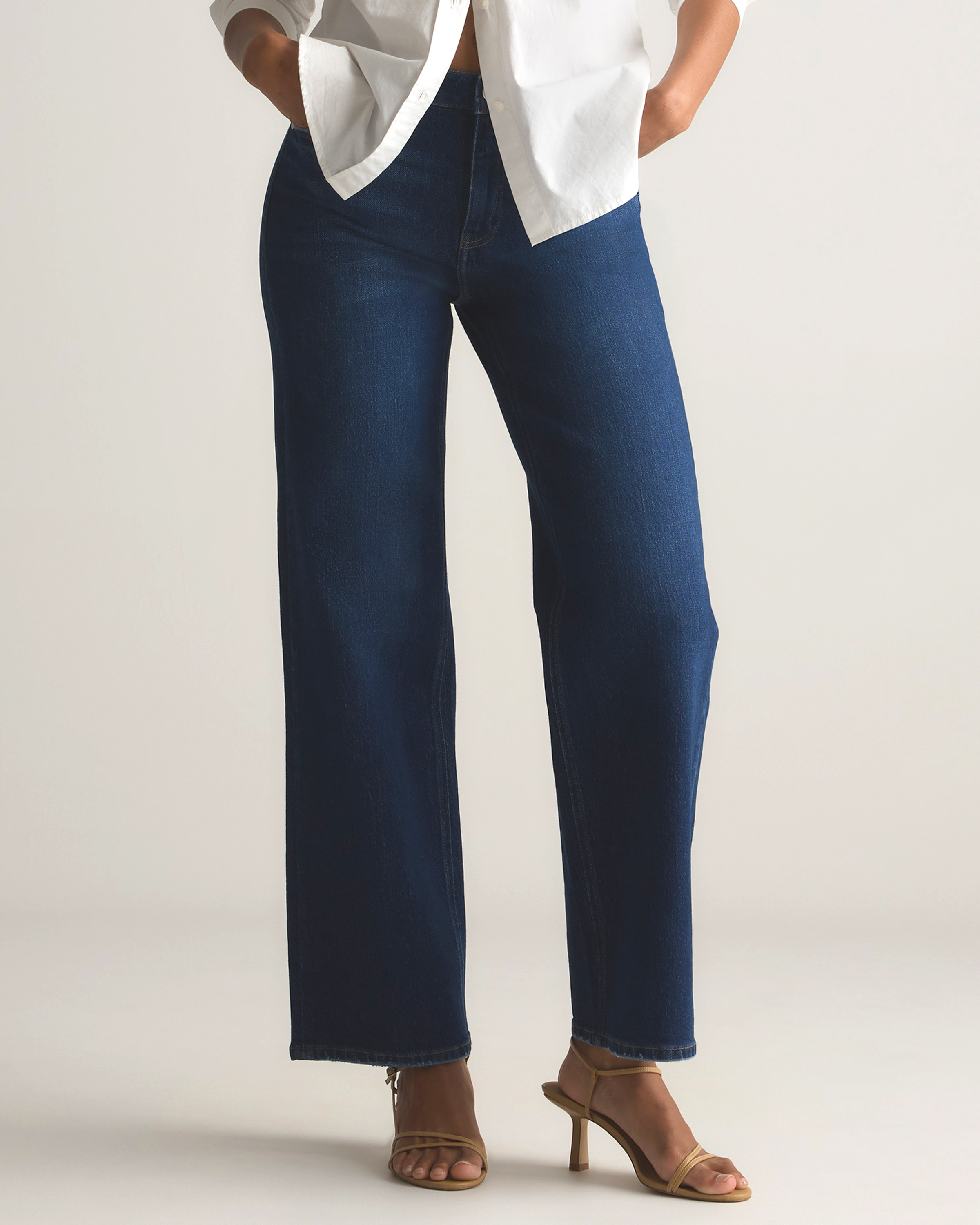 Bella Stretch Relaxed Straight Jeans