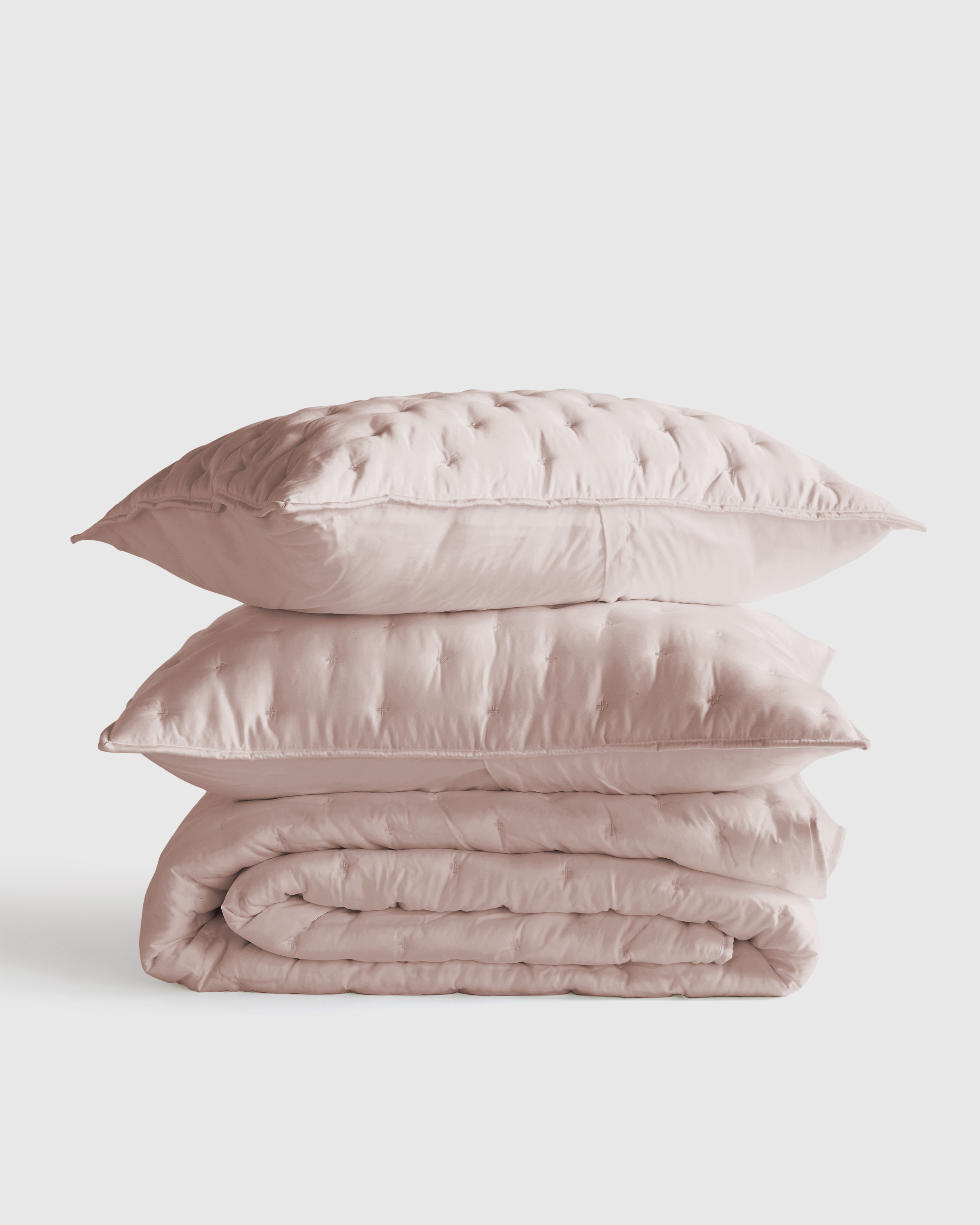 Bamboo Dream Quilt Set in Sand