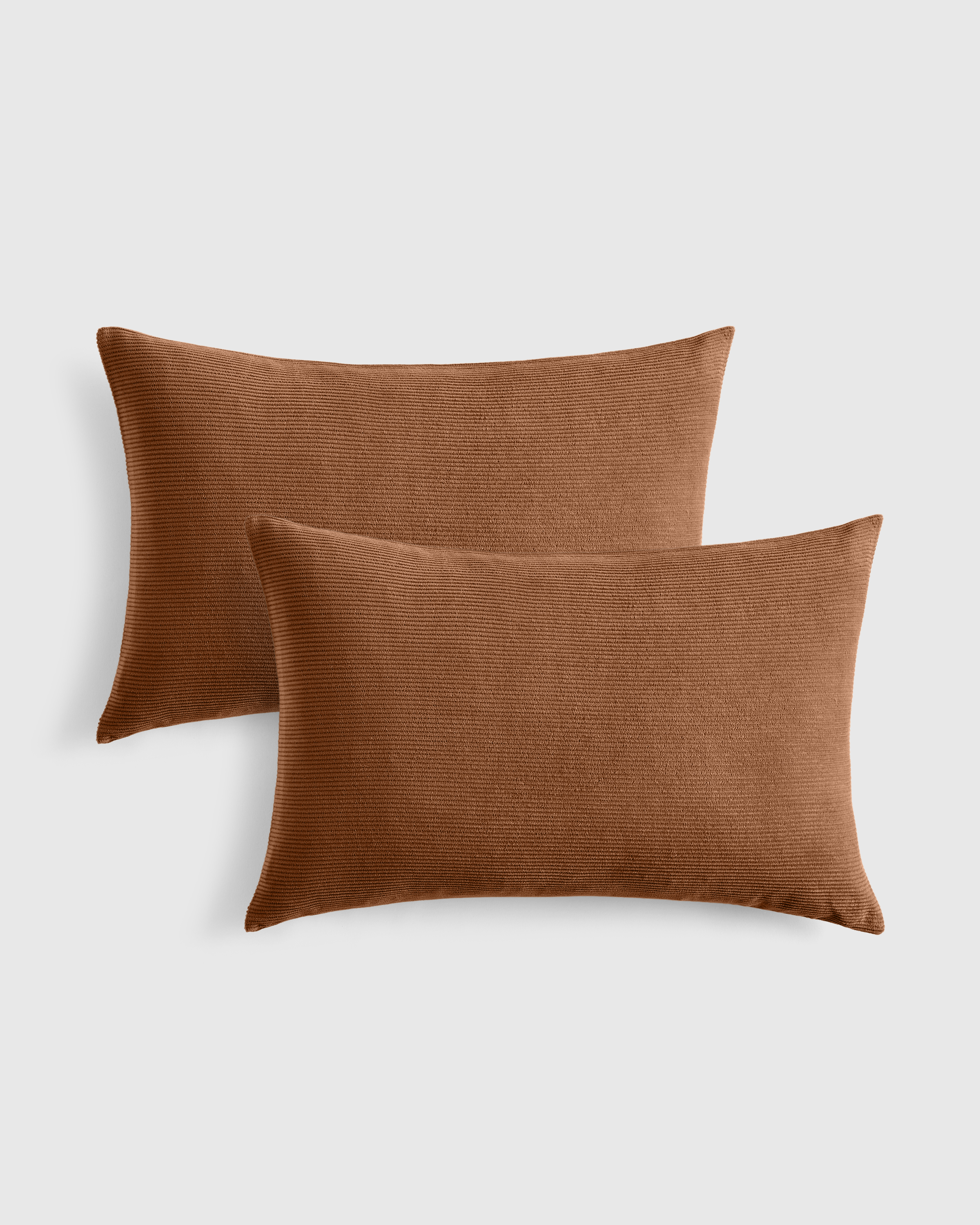 Corduroy Cotton Velvet Pillow Cover (Set of 2)
