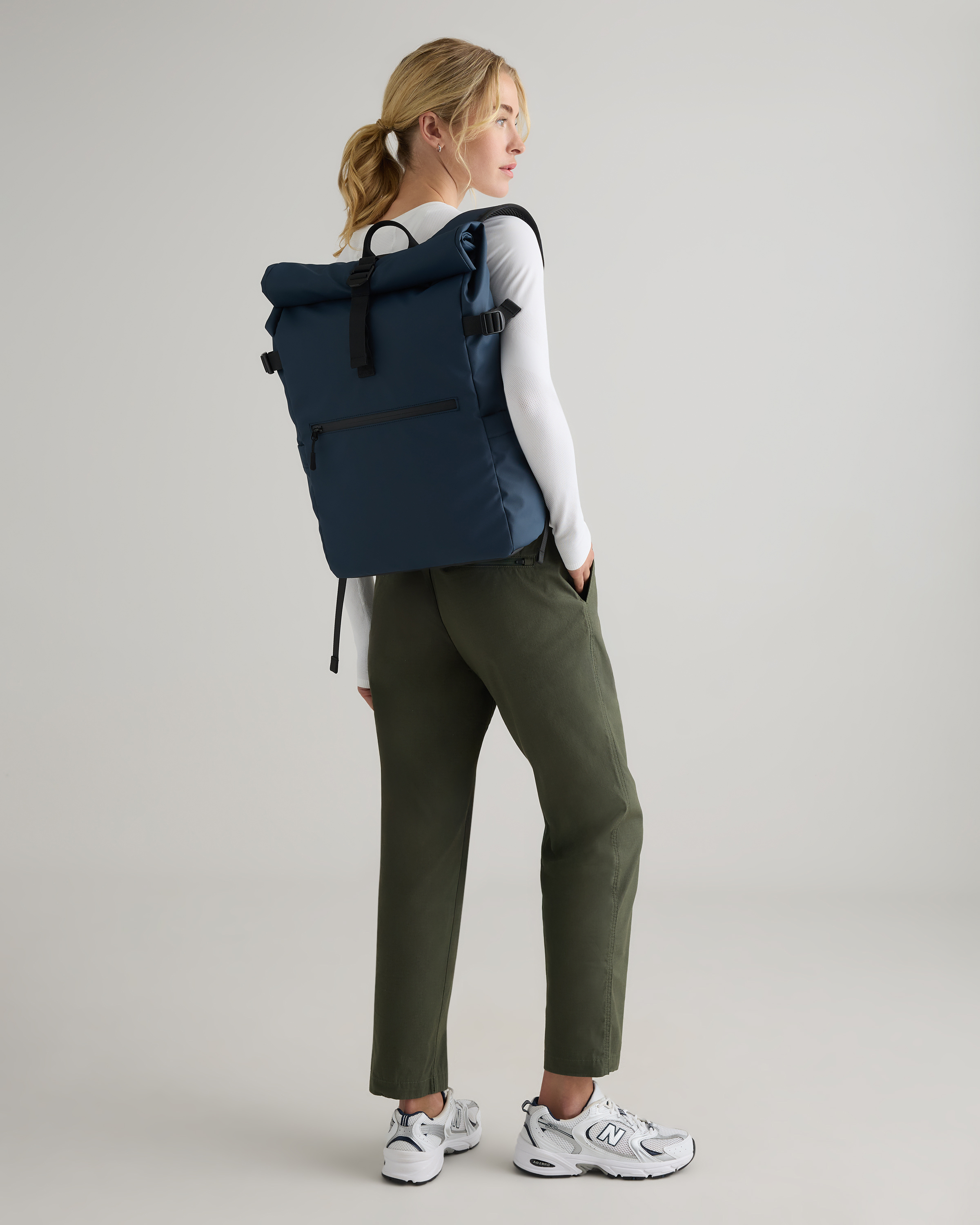Weatherproof Roll-Top Backpack - thumbnail 6