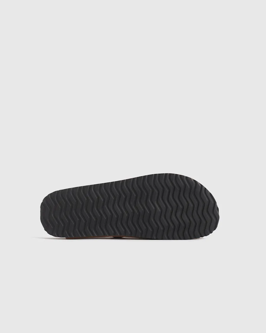 Water Repellent Suede Clog Mule sole