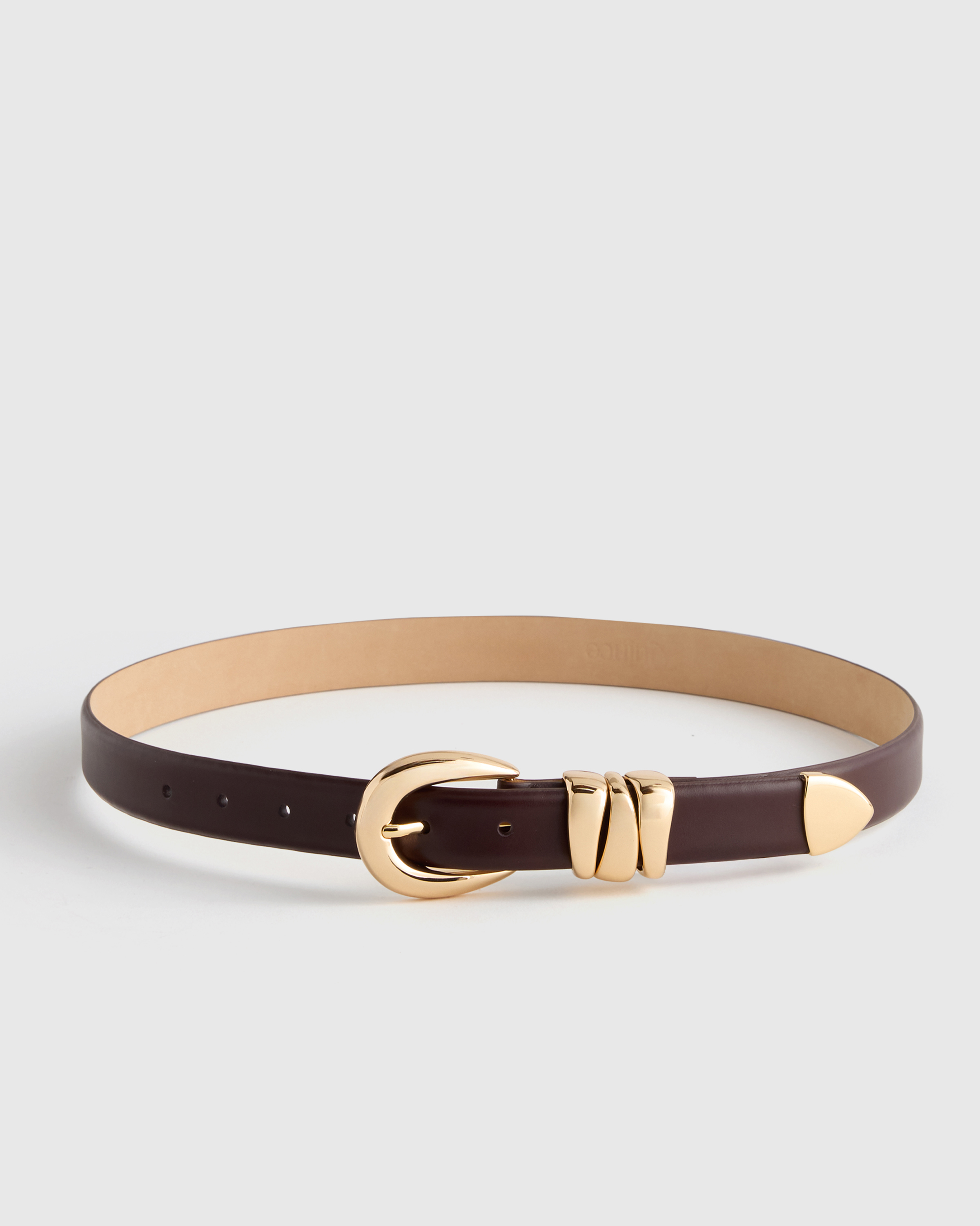 1527 Women\'s 1 Inch Leather Belt With 3 Keepers, Stylish Fashion Accessory AllSaints Women main image 2