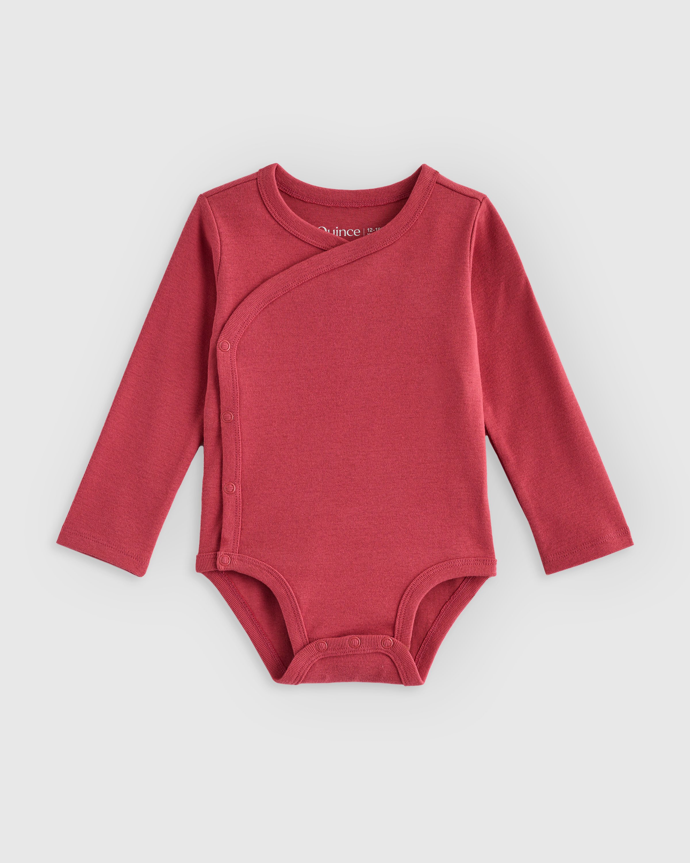 100% Organic Cotton Long Sleeve Snap Over Bodysuit 4-Pack - Baby Girl - thumbnail 8