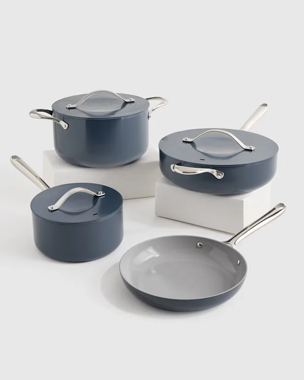 Ceramic Nonstick 7pc Cookware Set	