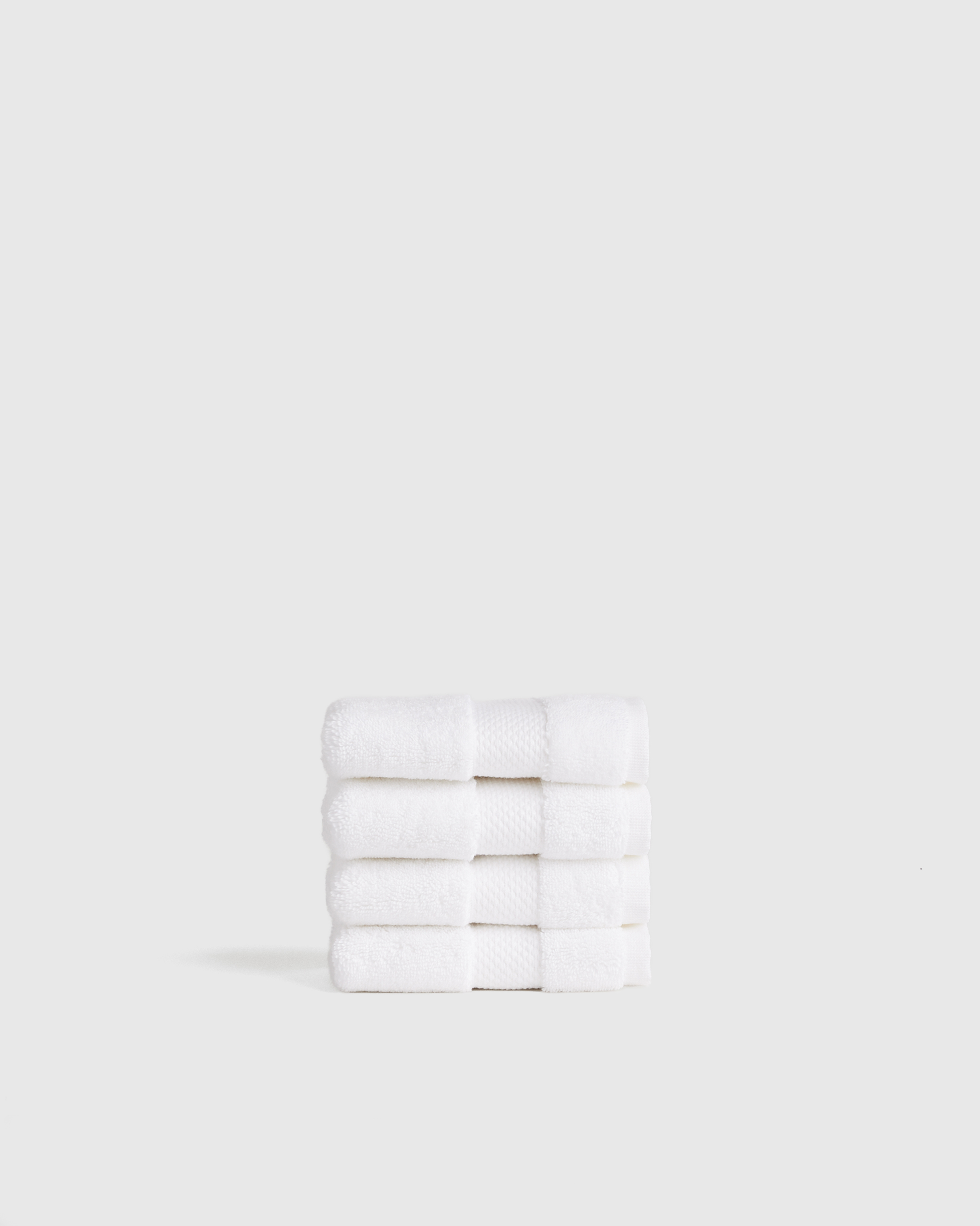 Quince Ultra Plush Washcloth In White