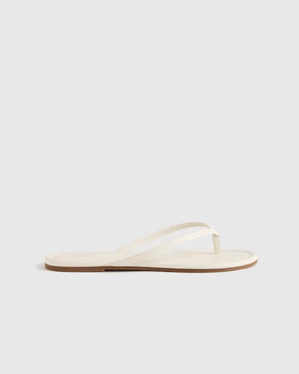 Italian Leather Flip Flops