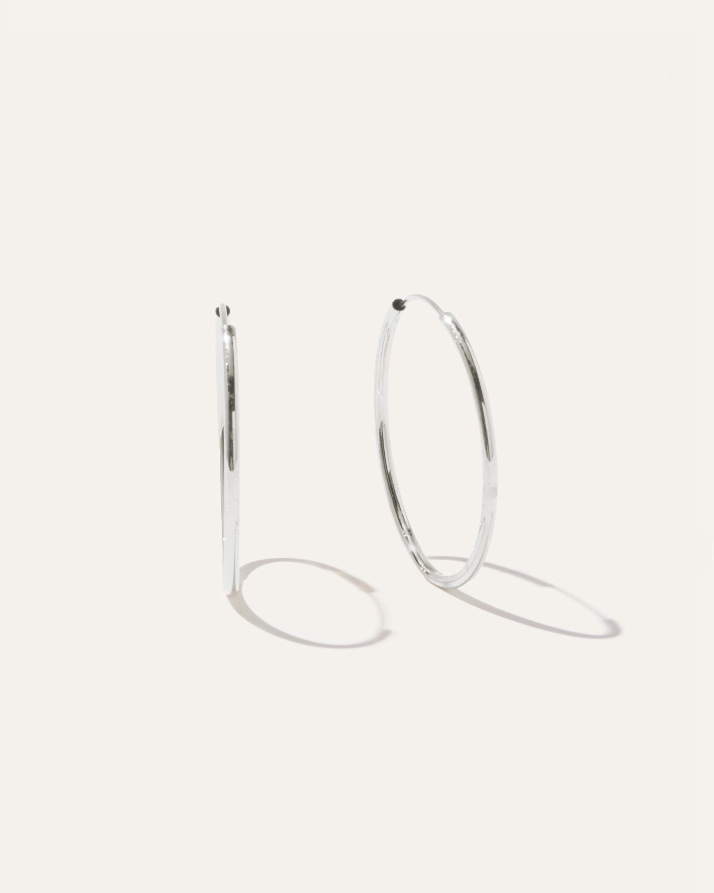 14K Gold Everyday Hoops