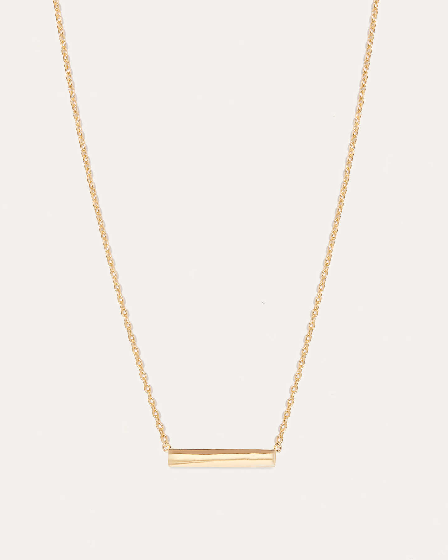 You May Also Like - Bar Necklace - Gold Vermeil