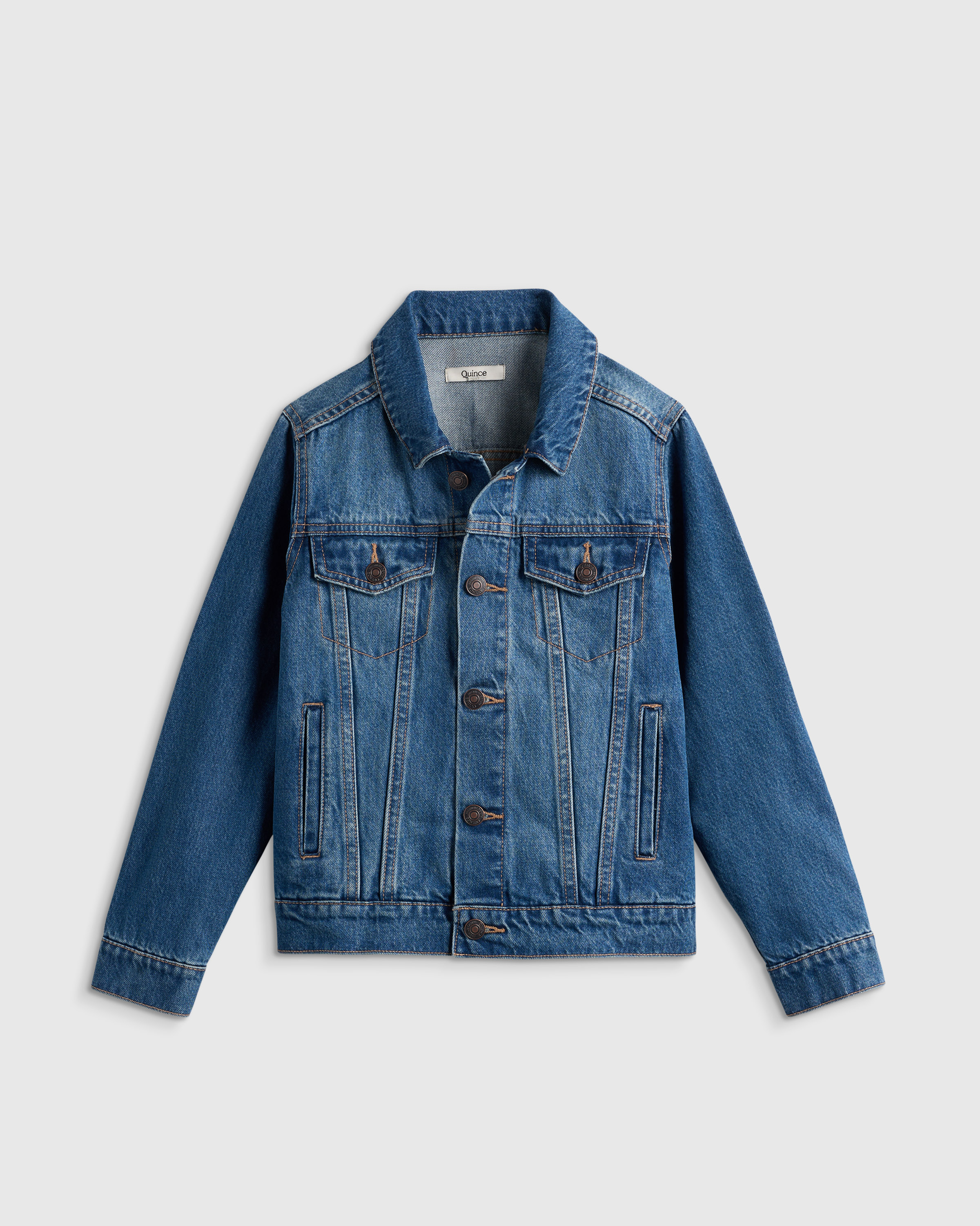 Boys 100% Organic Cotton Denim Jacket