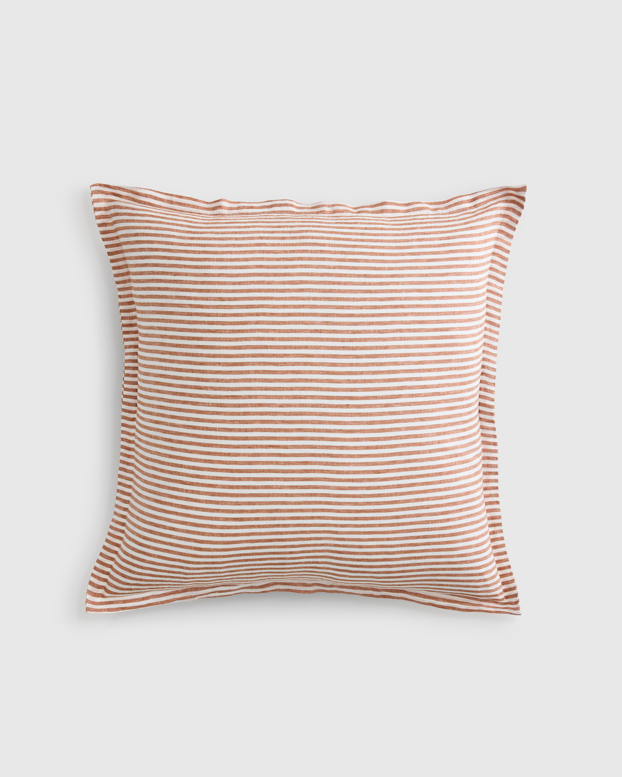 European Linen Stripe Euro Sham - thumbnail 4