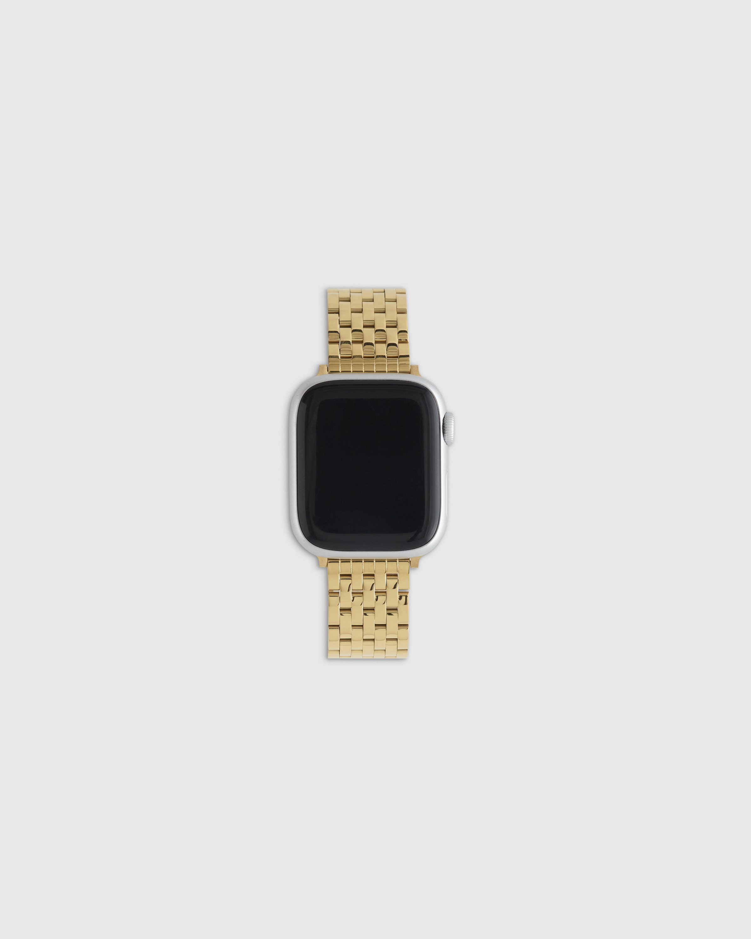 Shop Quince Stainless Steel Bracelet Apple Watch Band In Gold