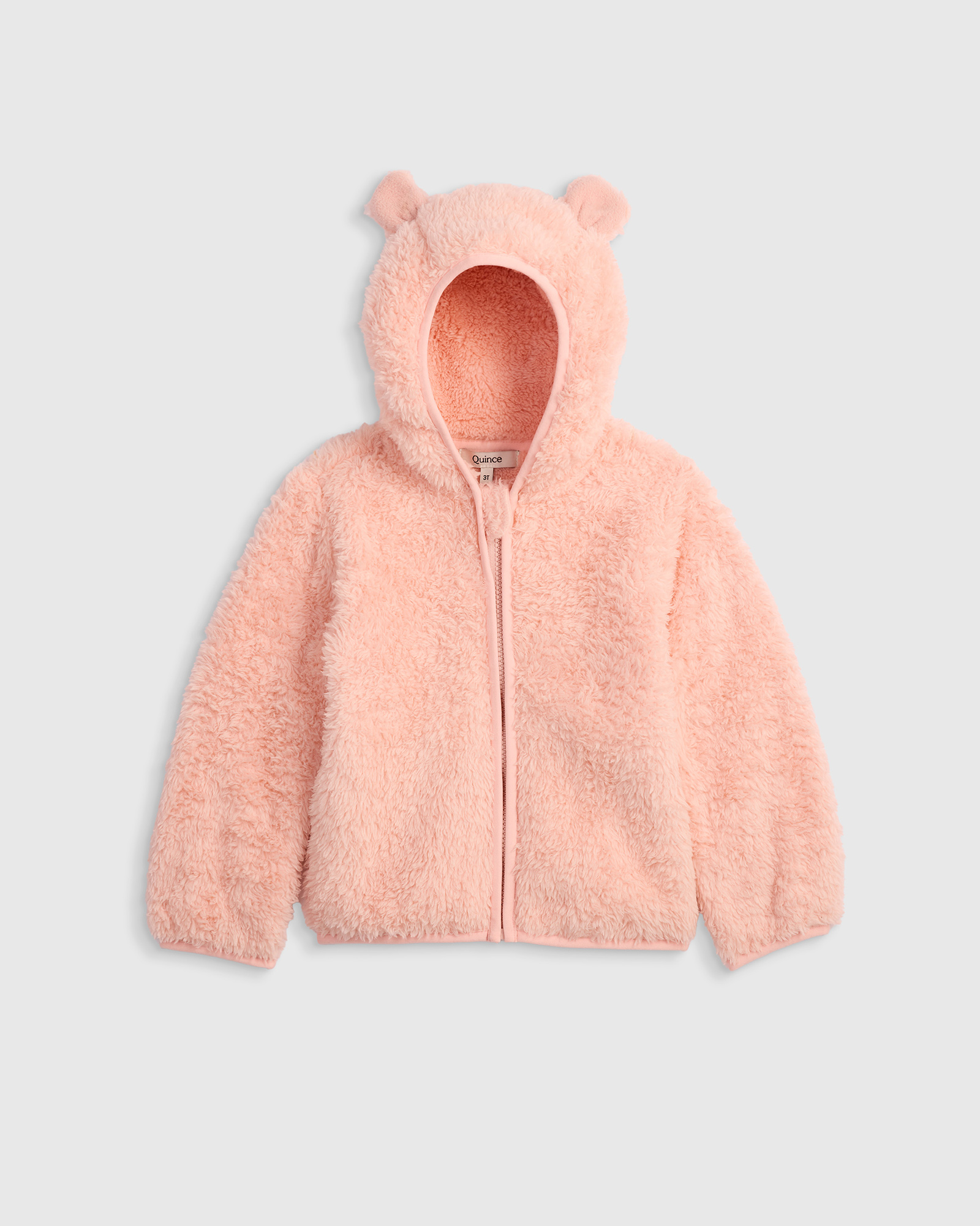 Recycled Sherpa Fleece Bear Jacket - Toddler - thumbnail 6