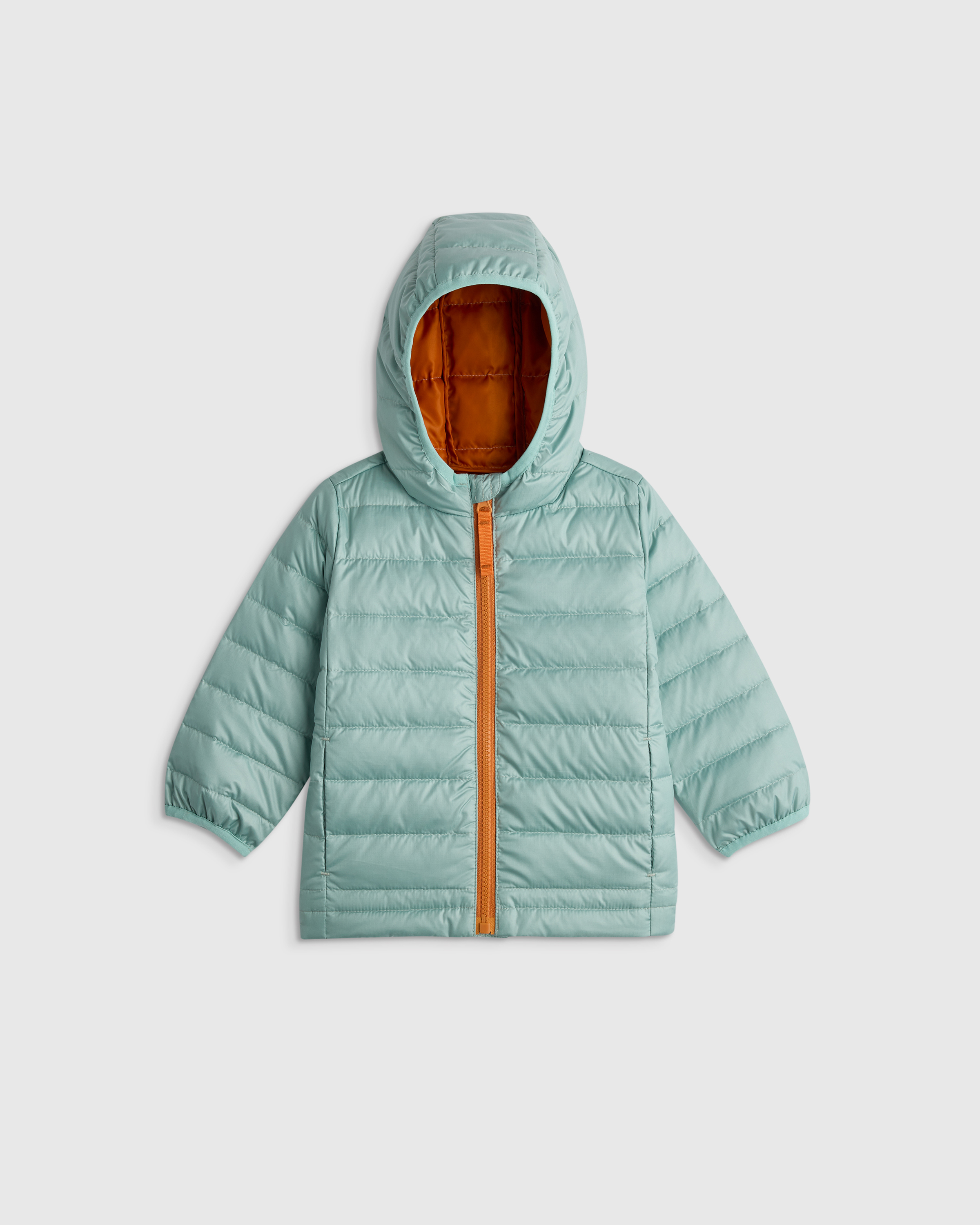 Lightweight Down Hooded Puffer Jacket - Baby
