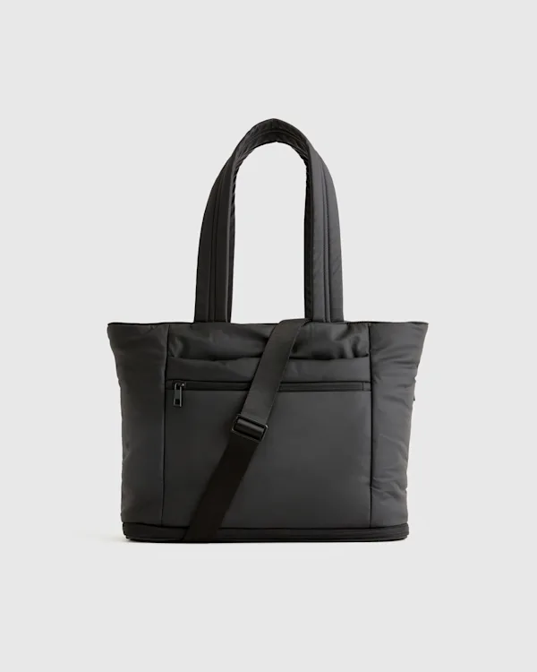 Water Repellent Puff Expandable Tote
