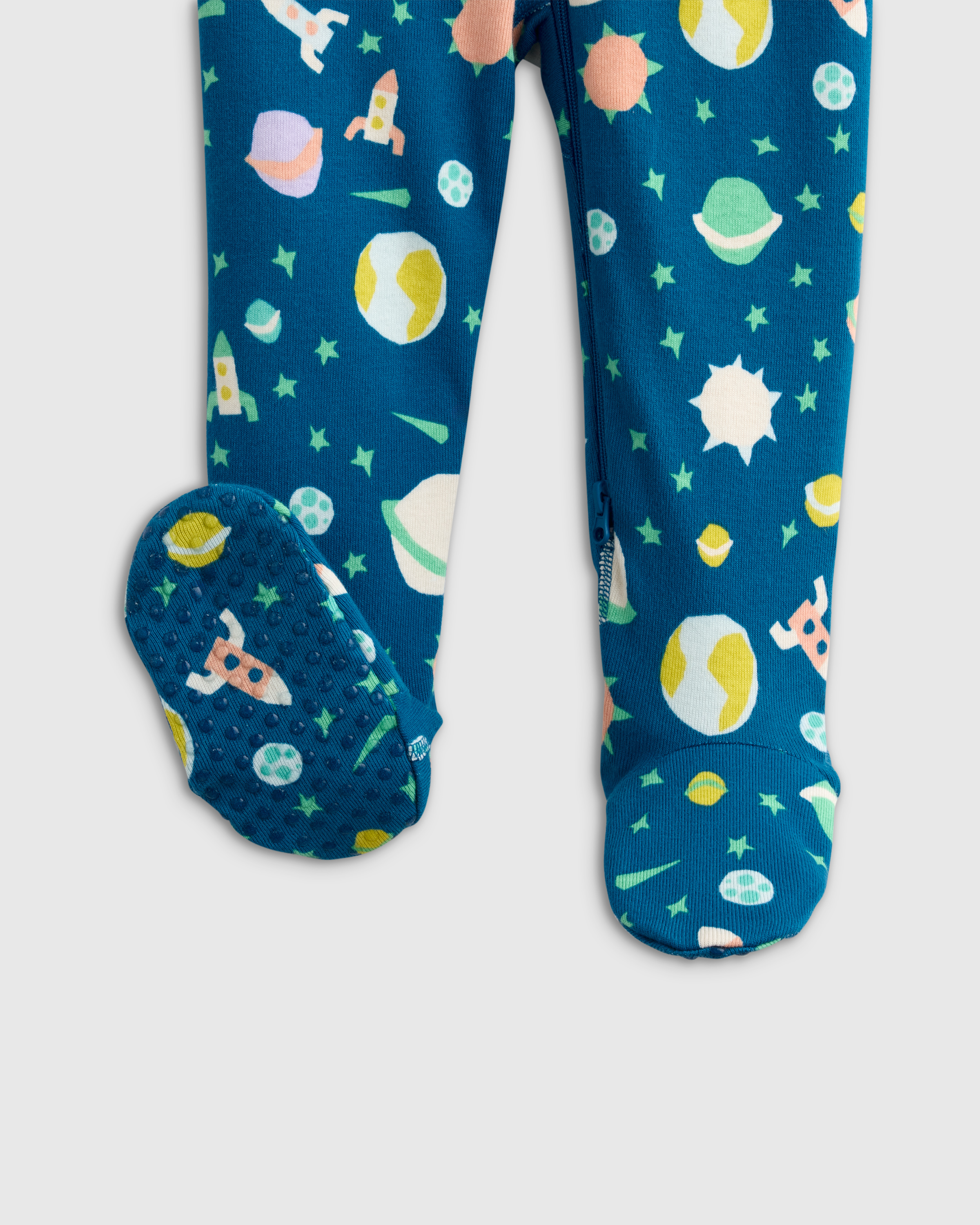 100% Organic Cotton Footie Pajama - thumbnail 9