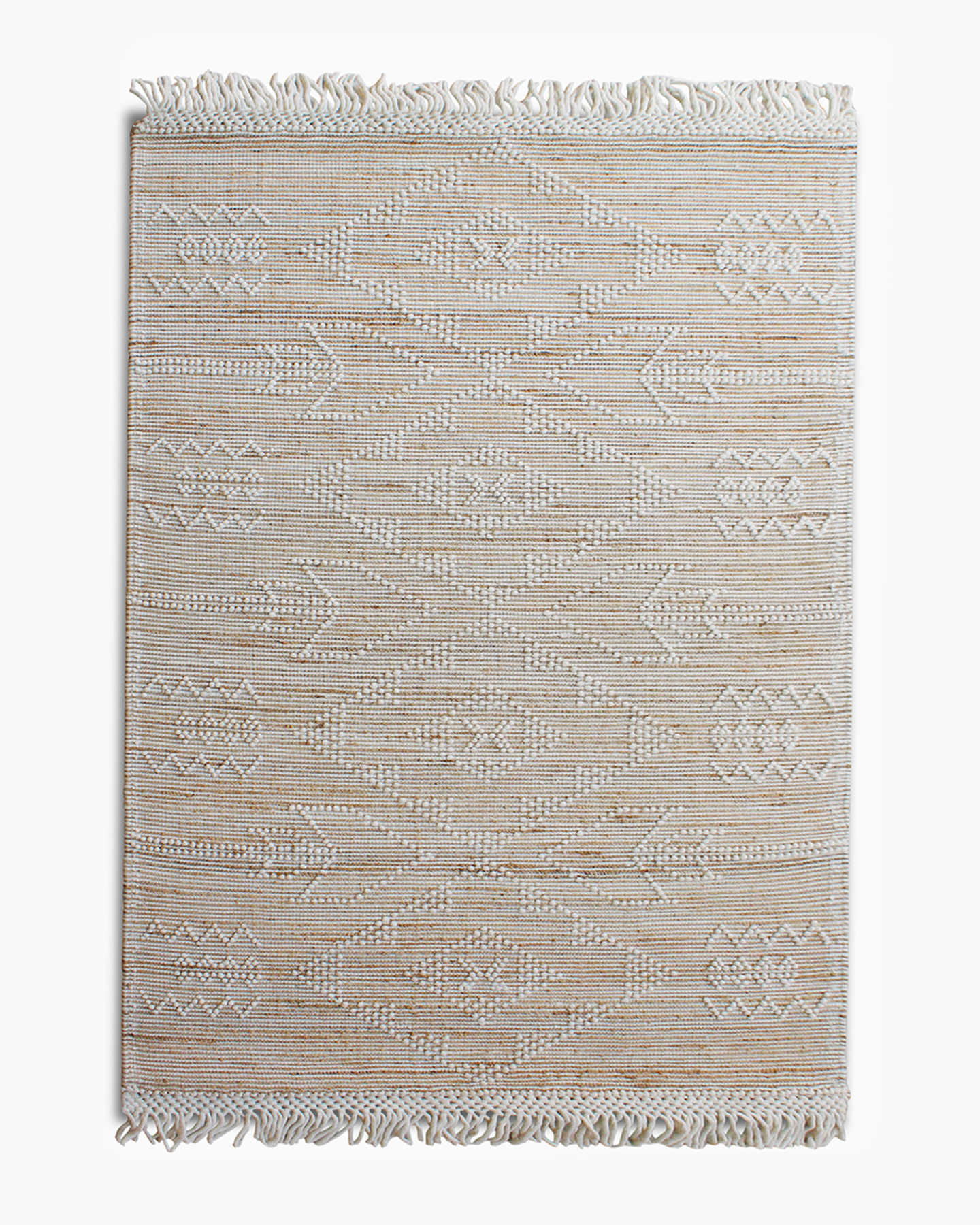 Miles Wool and Jute Rug - Natural/Ivory