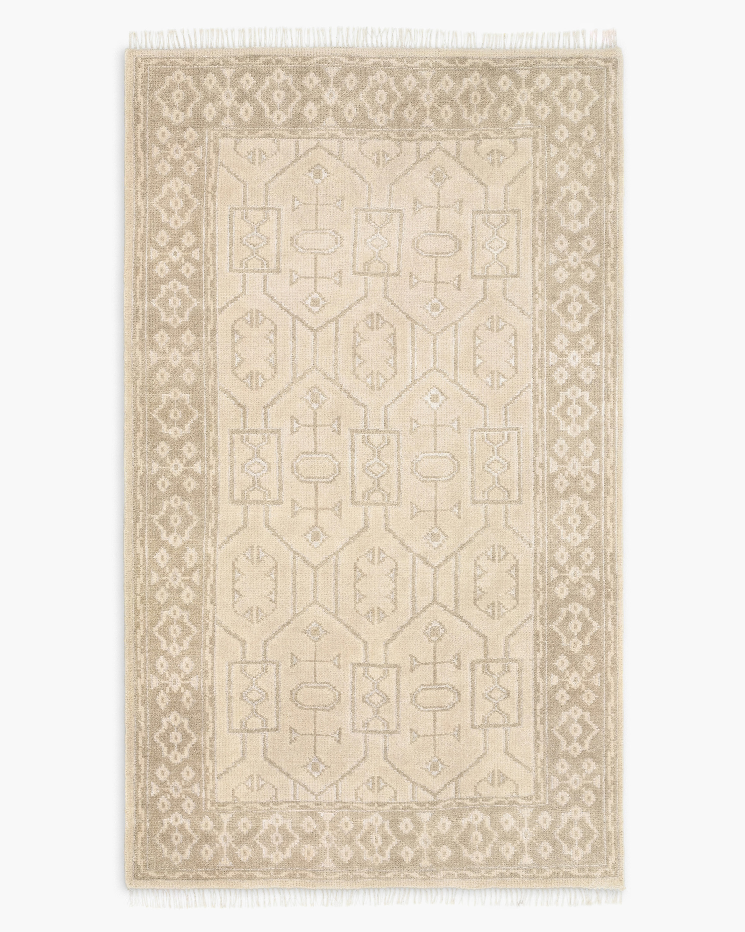 Quince Estelle Hand-knotted Wool Rug In Natural