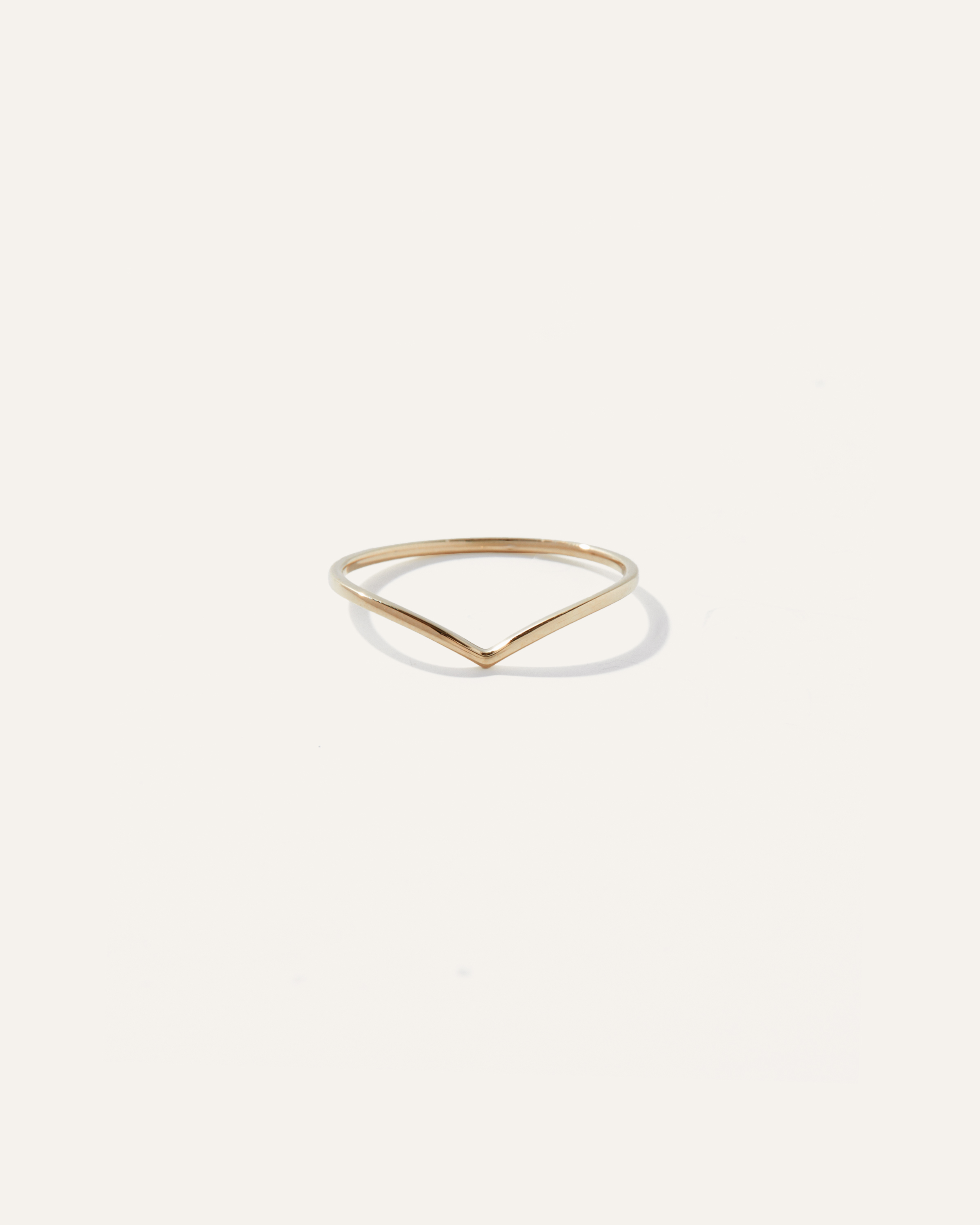 Quince Women's 14k Gold Wishbone Ring In Yellow Gold