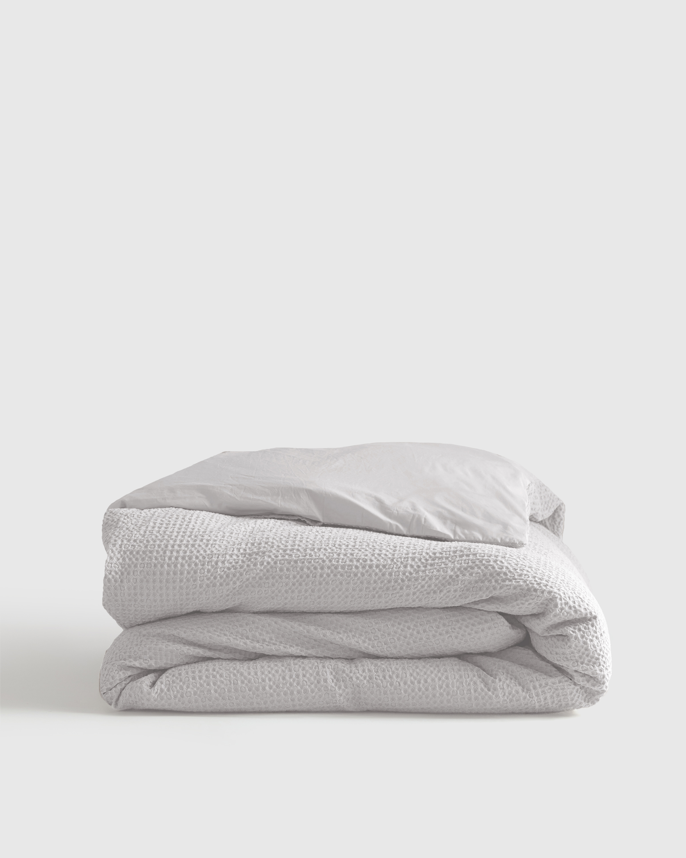 Organic Luxe Waffle Duvet Cover
