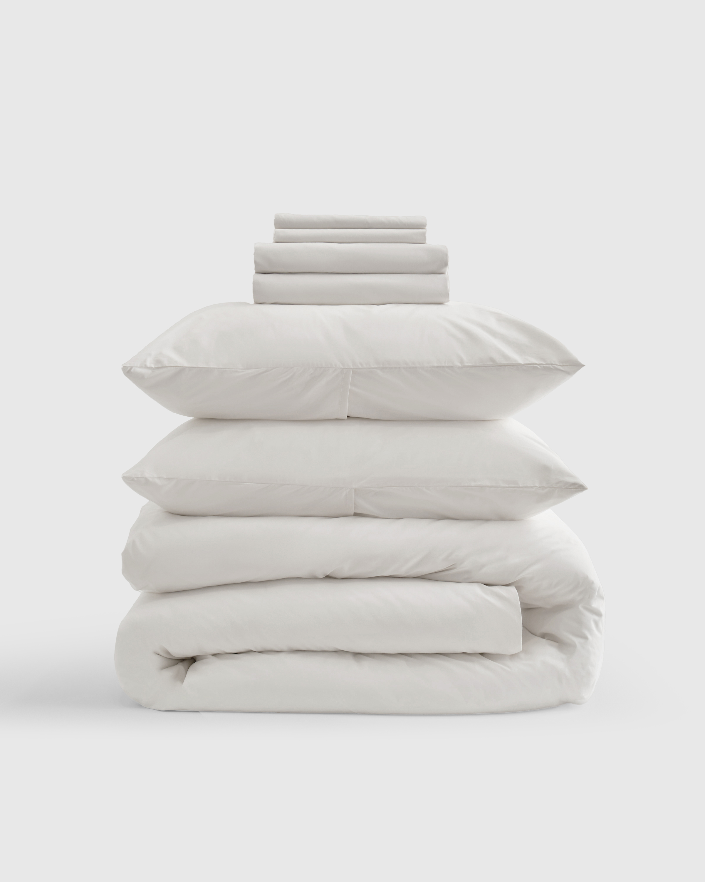 Classic Organic Percale Deluxe Bedding Bundle