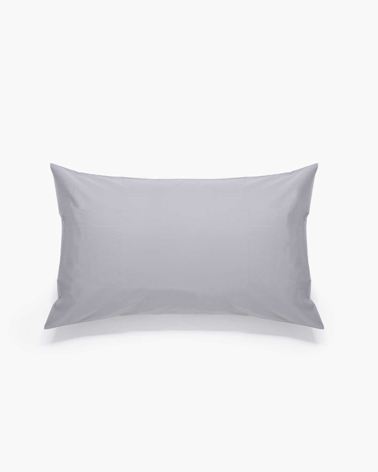 Organic Percale Luxe Pillowcases - Grey - 1