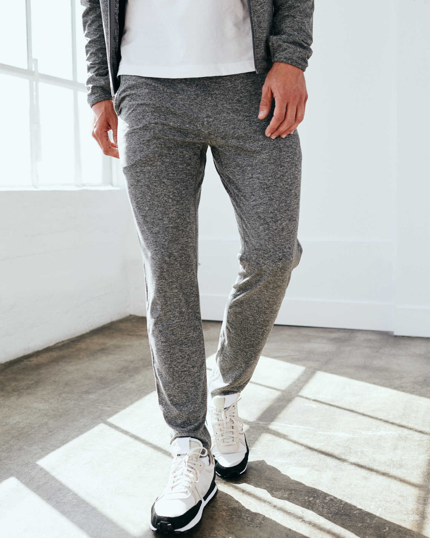 Flowknit Ultra-Soft Performance Pant - Heather Grey