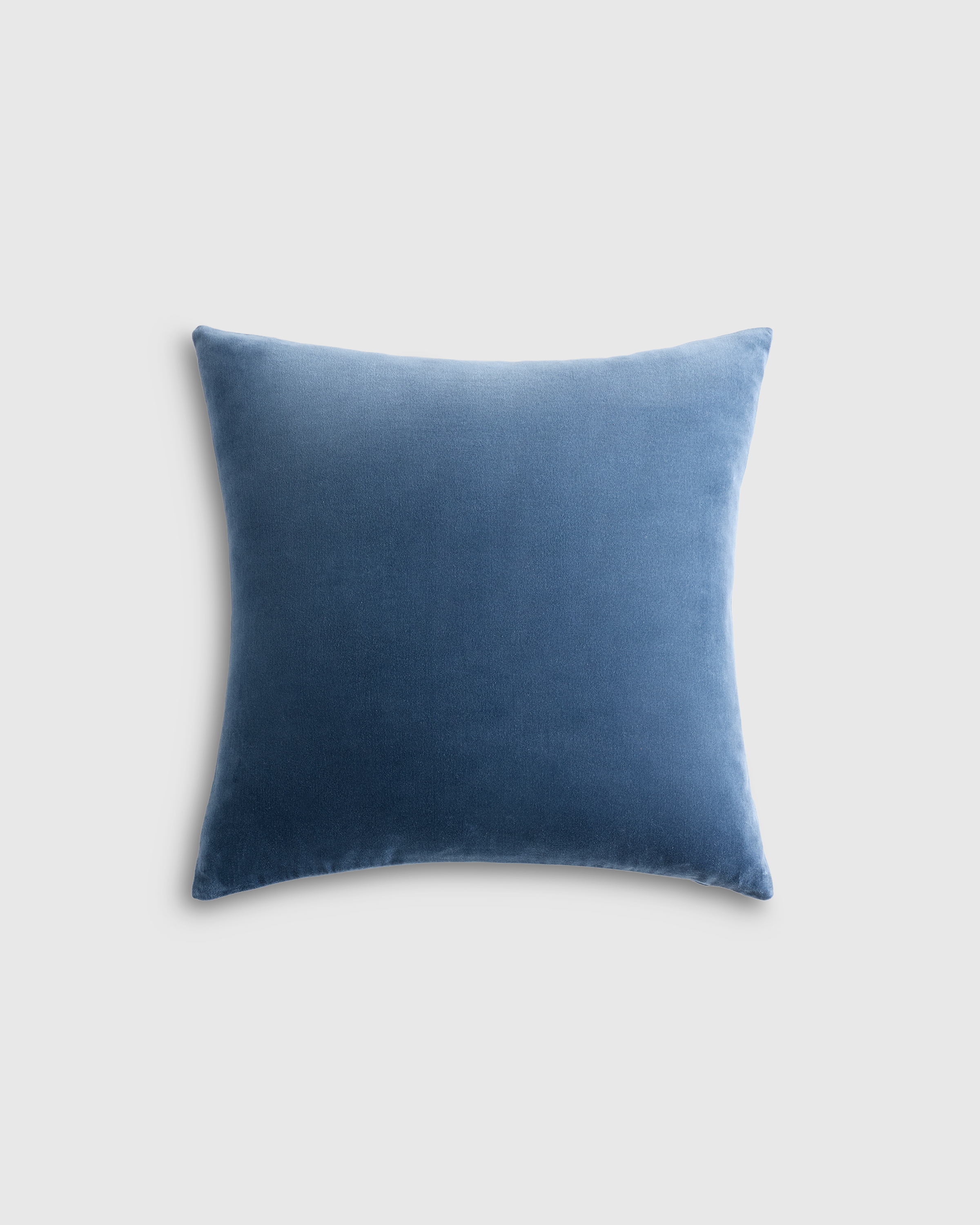 Cotton Velvet Pillow Cover in Olive