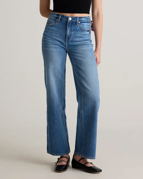 Bella Stretch Relaxed Straight Jeans