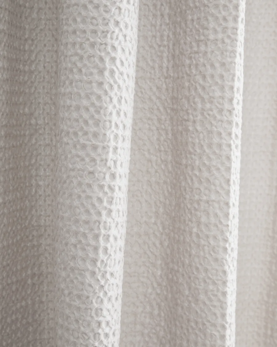 ShowerCurtainWaffle White 499