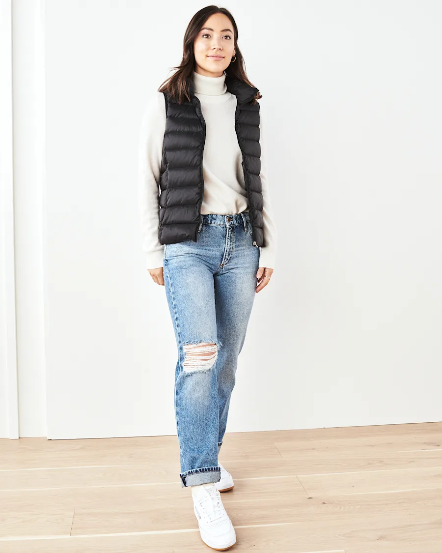 QUINCE W-JKT-9-BLK 2626