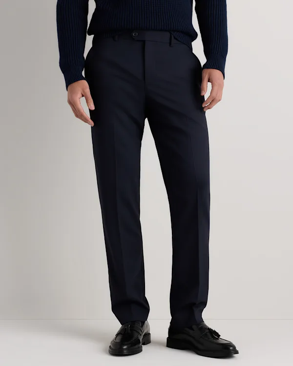 Stretch Wool Dress Pants - Straight