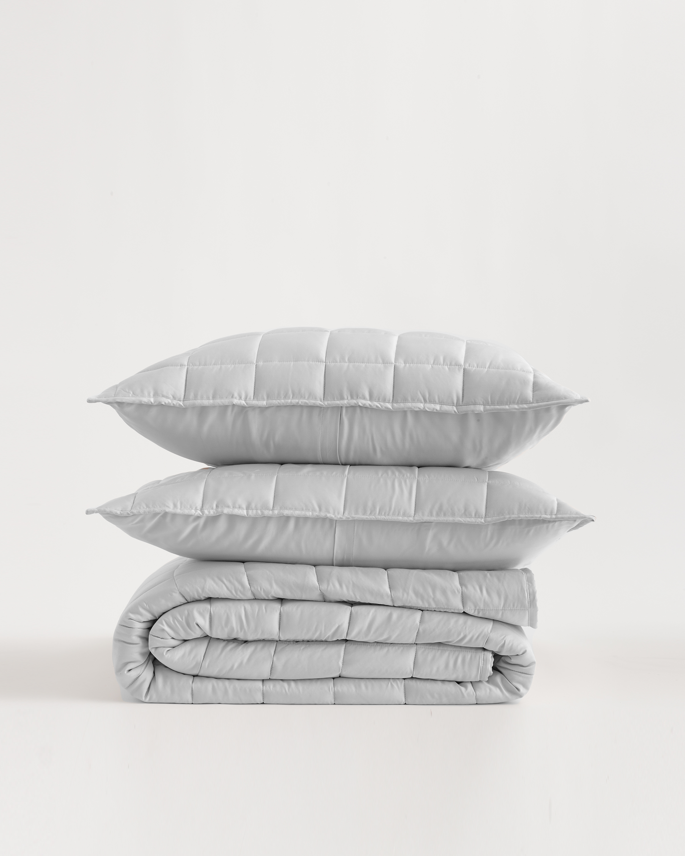 Bamboo Box Quilt Set - Eucalyptus
