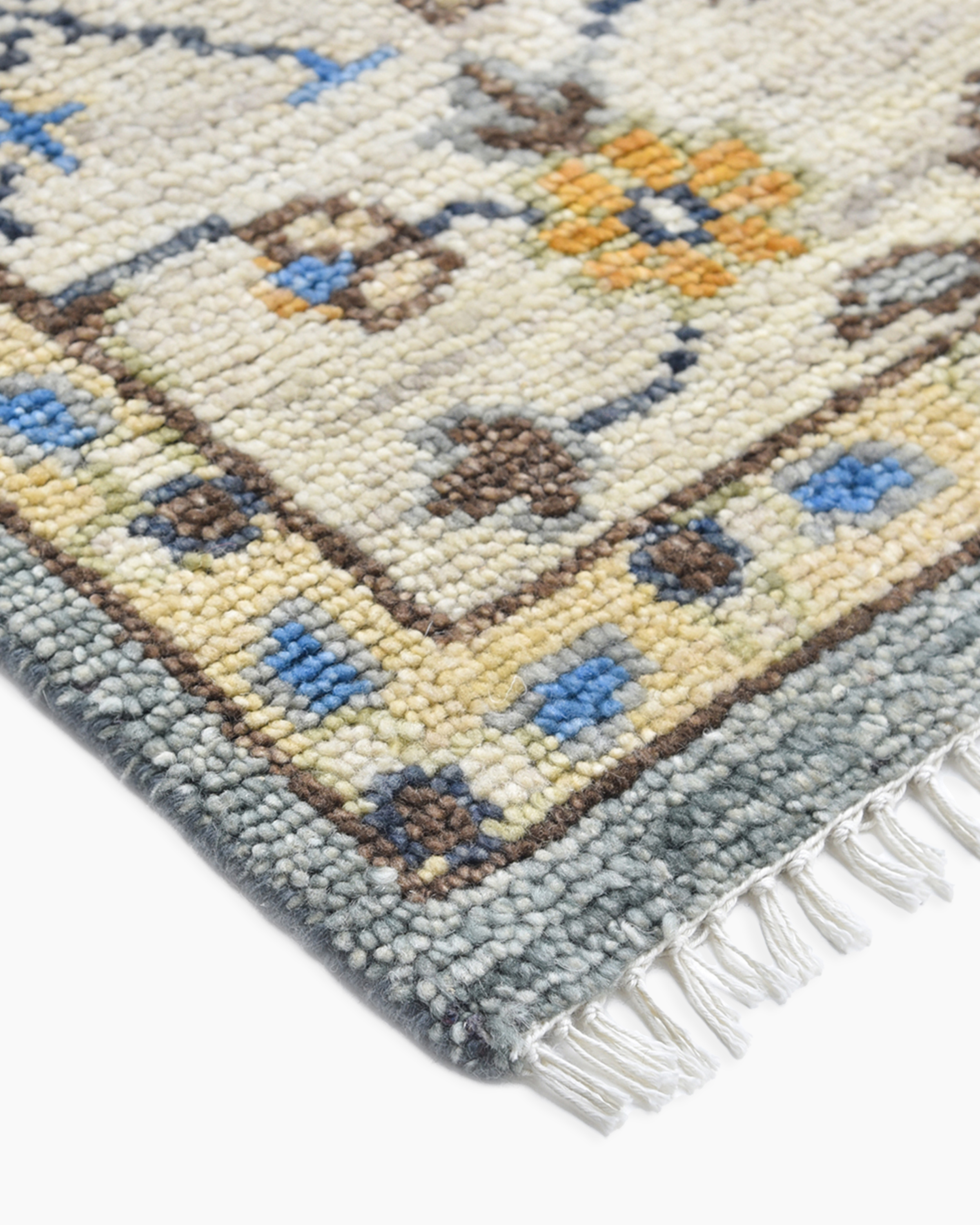 Reed Hand-Knotted Wool Rug - thumbnail 4