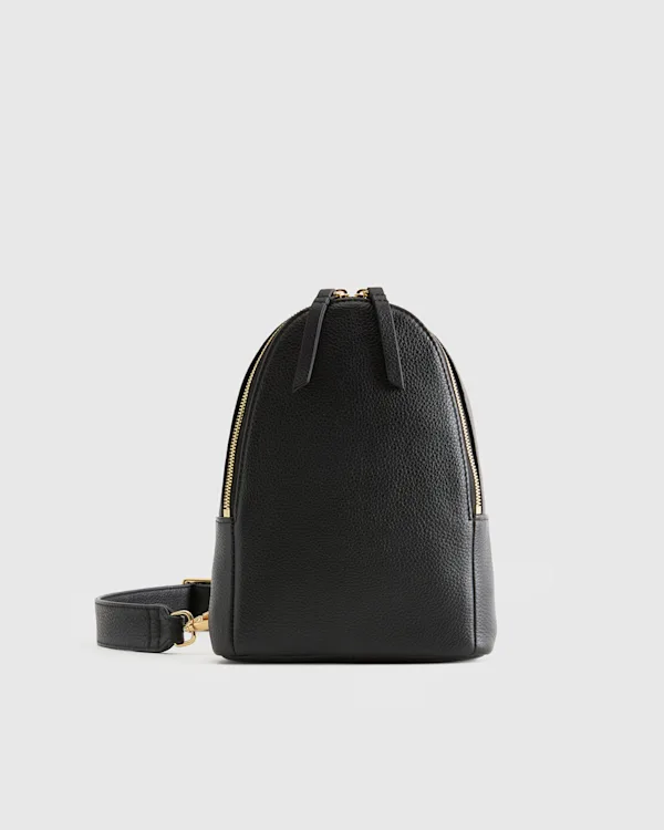 Italian Leather Sling Pack