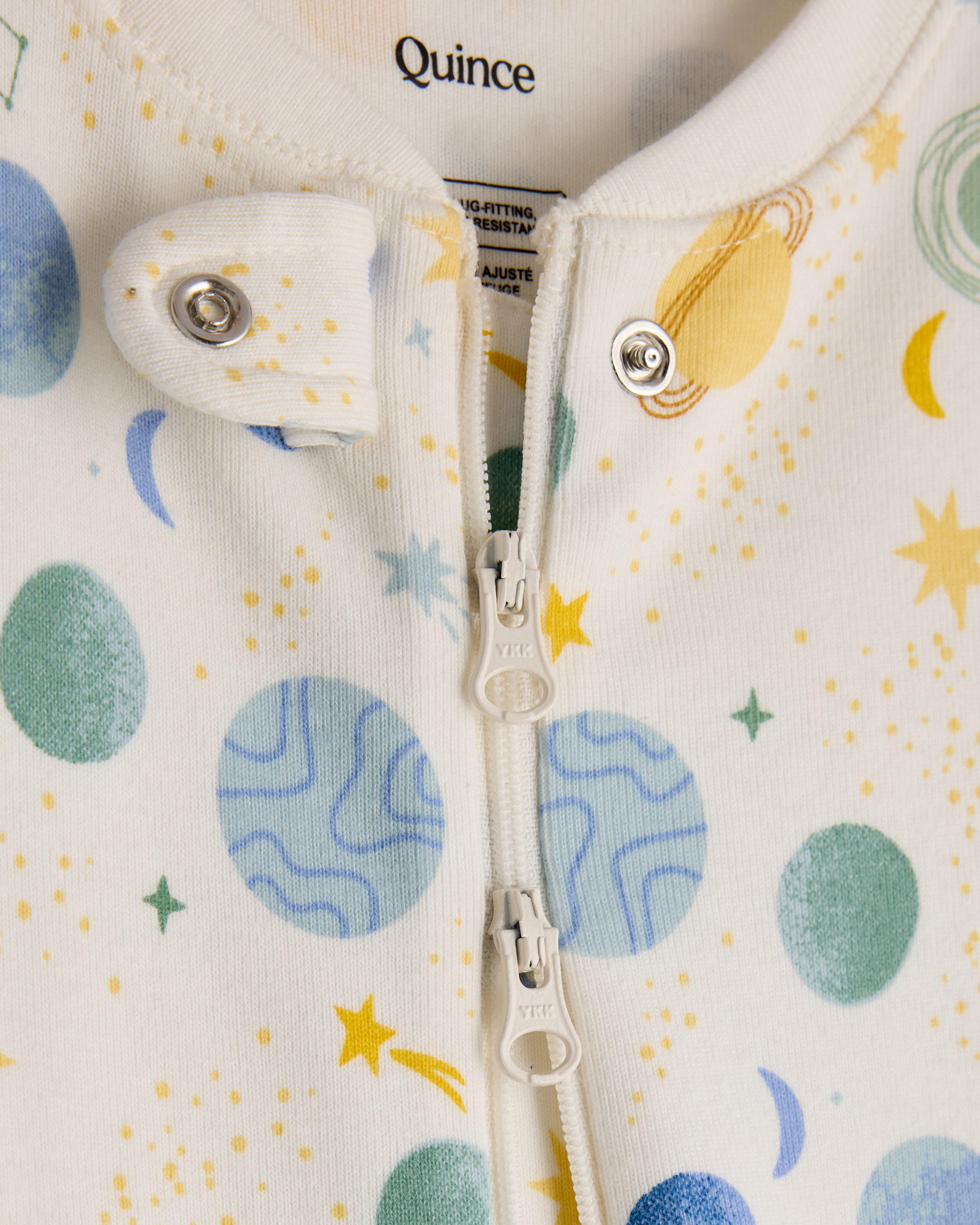 100% Organic Cotton Footie Pajama - thumbnail 5